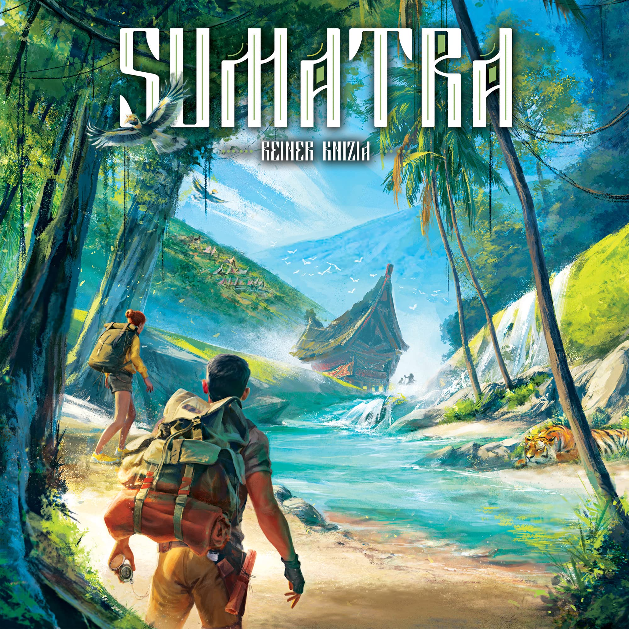 Sumatra Adventure Board Game - Strategic Exploration Game for Families & Kids Ages 8+ | 2-5 Players | 45 Min Playtime | Ludonova | Perfect for Family Game Nights & Strategy Game Enthusiasts