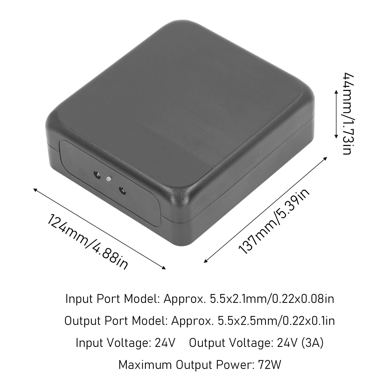 24000mAh Mini UPS Battery Backup - Automatic Uninterruptible Power Supply for Routers, Modems, Security Cameras & Smartphones - Large Capacity 24V Power Bank for Home Office & Emergency Backup Power