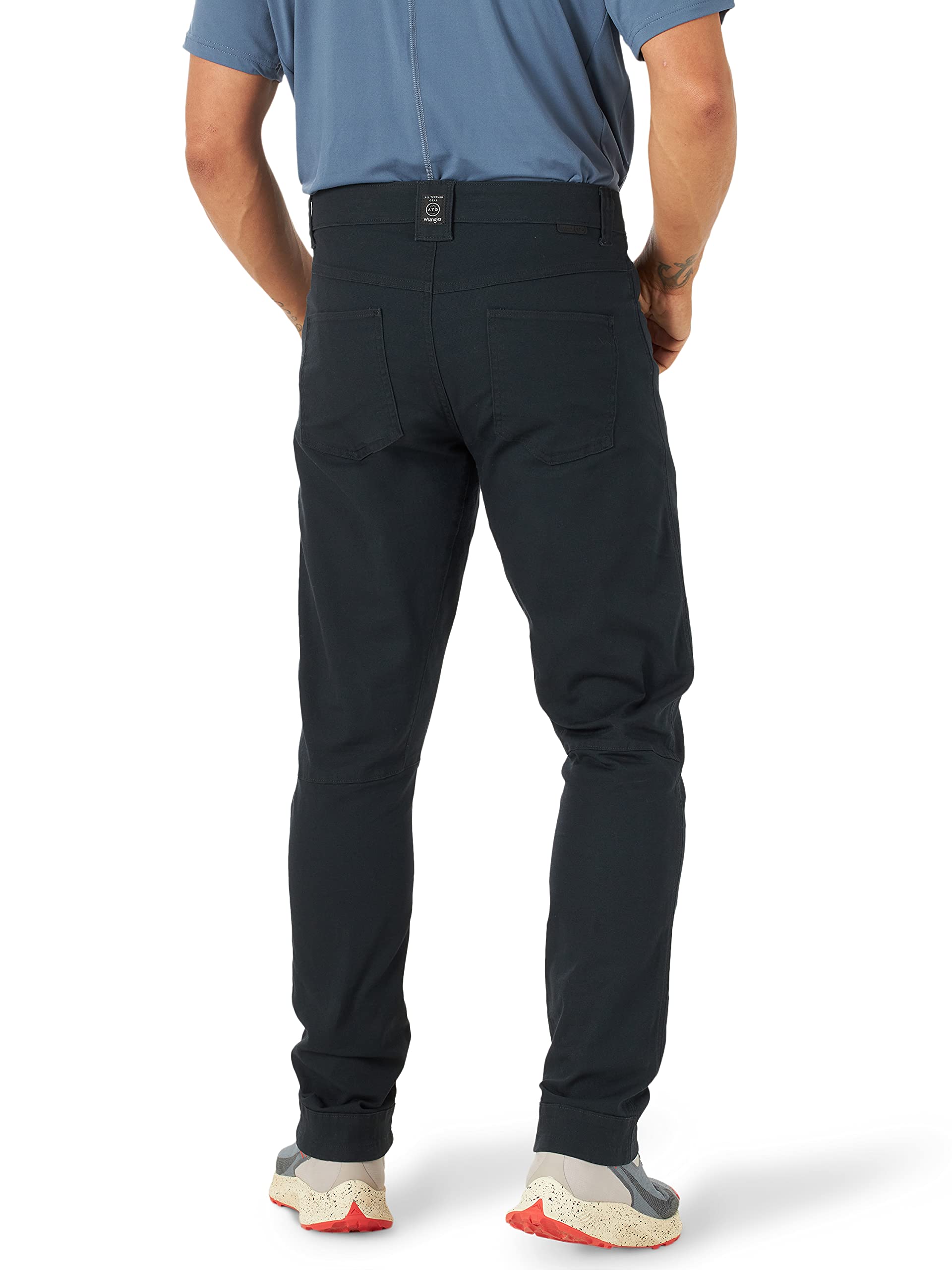 ATG by Wrangler Men's 5 Pocket Outdoor Pants - Durable Hiking & Work Pants for Camping, Fishing & Outdoor Adventures