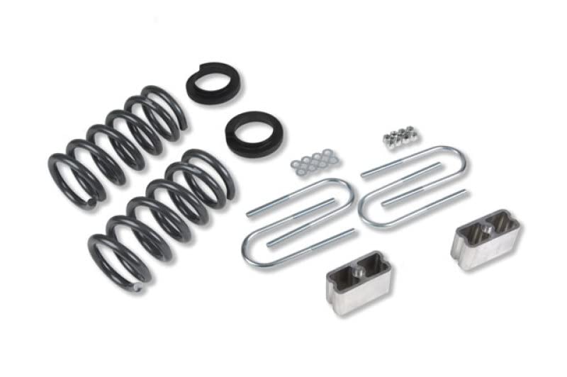 Belltech 650 Lowering Kit for Chevy Silverado & GMC Sierra - 2/4 Inch Drop Suspension System | Perfect for Street Performance & Custom Truck Builds