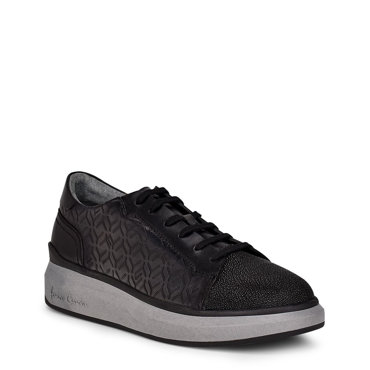 Men's Cuadra Black Casual Stingray Sneakers - Fashionable & Comfortable for Everyday Wear, Walking, and Outdoor Activities