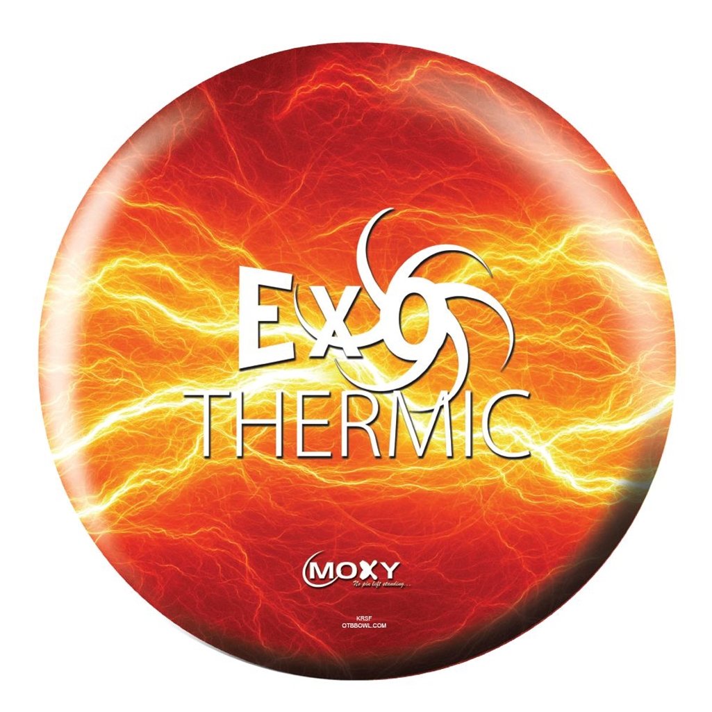 Moxy Exothermic Lightning Bowling Ball - High Performance Reactive Resin for Strikes & Spares | Perfect for League Play & Tournament Bowling