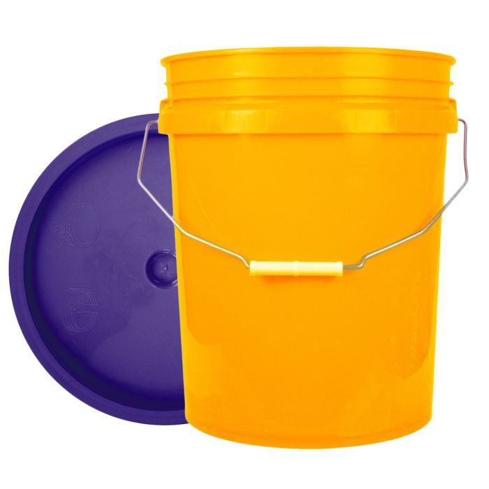 Premium Round Bucket Set for Home & Garden - Durable Plastic Storage Pails for Cleaning, Organizing, and DIY Projects - Ideal for Household, Office, and Outdoor Use