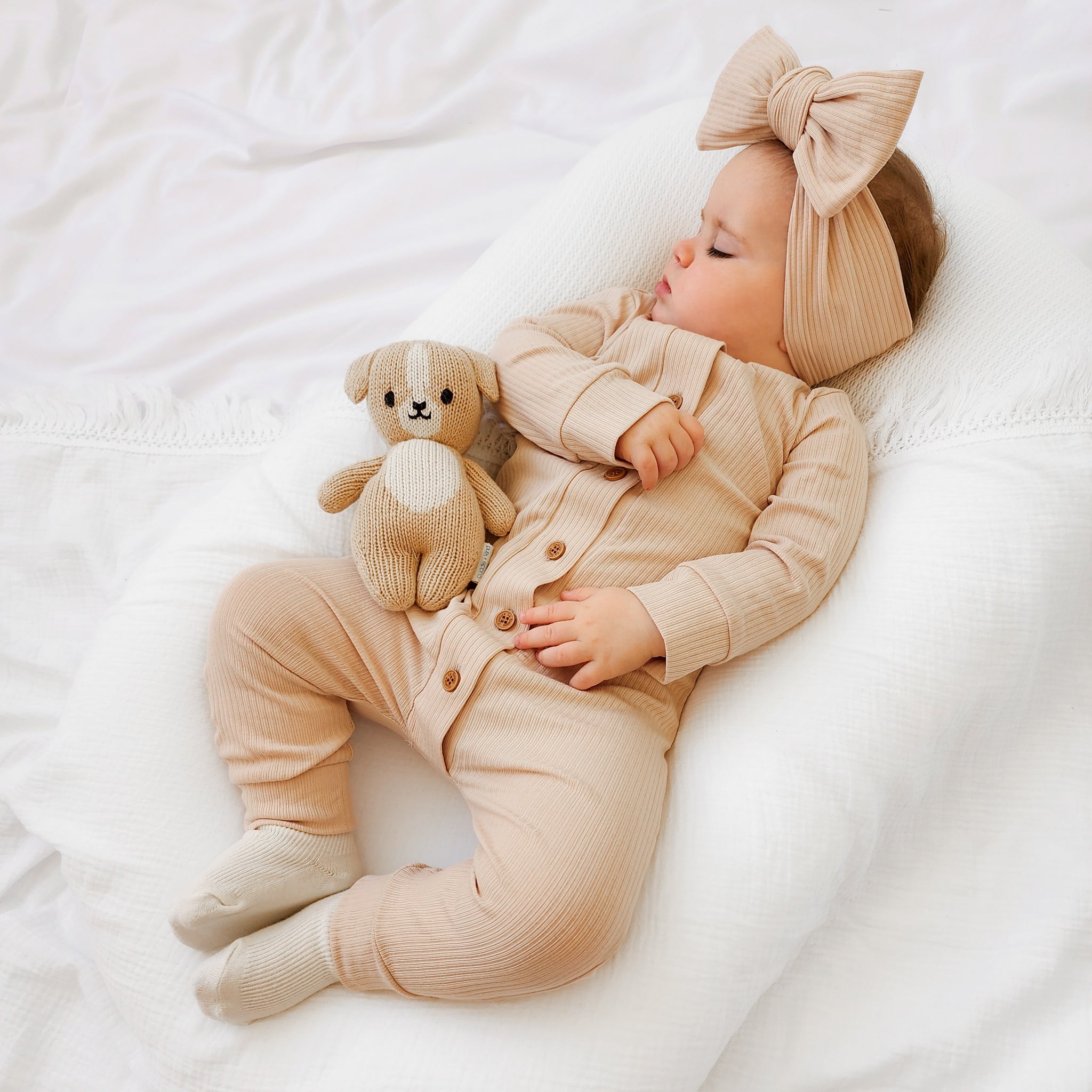 Cozy Long Sleeve Louie Romper for Women - Soft Oatmeal Color | Perfect for Fall Outfits, Loungewear & Casual Comfort