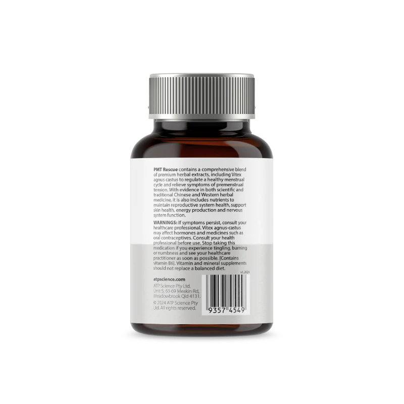 ATP Science PMT Rescue Supplement - Natural Sleep Aid & Stress Relief for Better Rest & Relaxation | Perfect for Nighttime Use, Travel, and Shift Workers