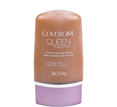 CoverGirl Queen Collection Liquid Makeup Foundation - Toffee (720) for Flawless Full Coverage & Natural Finish | Perfect for Daily Wear & Special Occasions