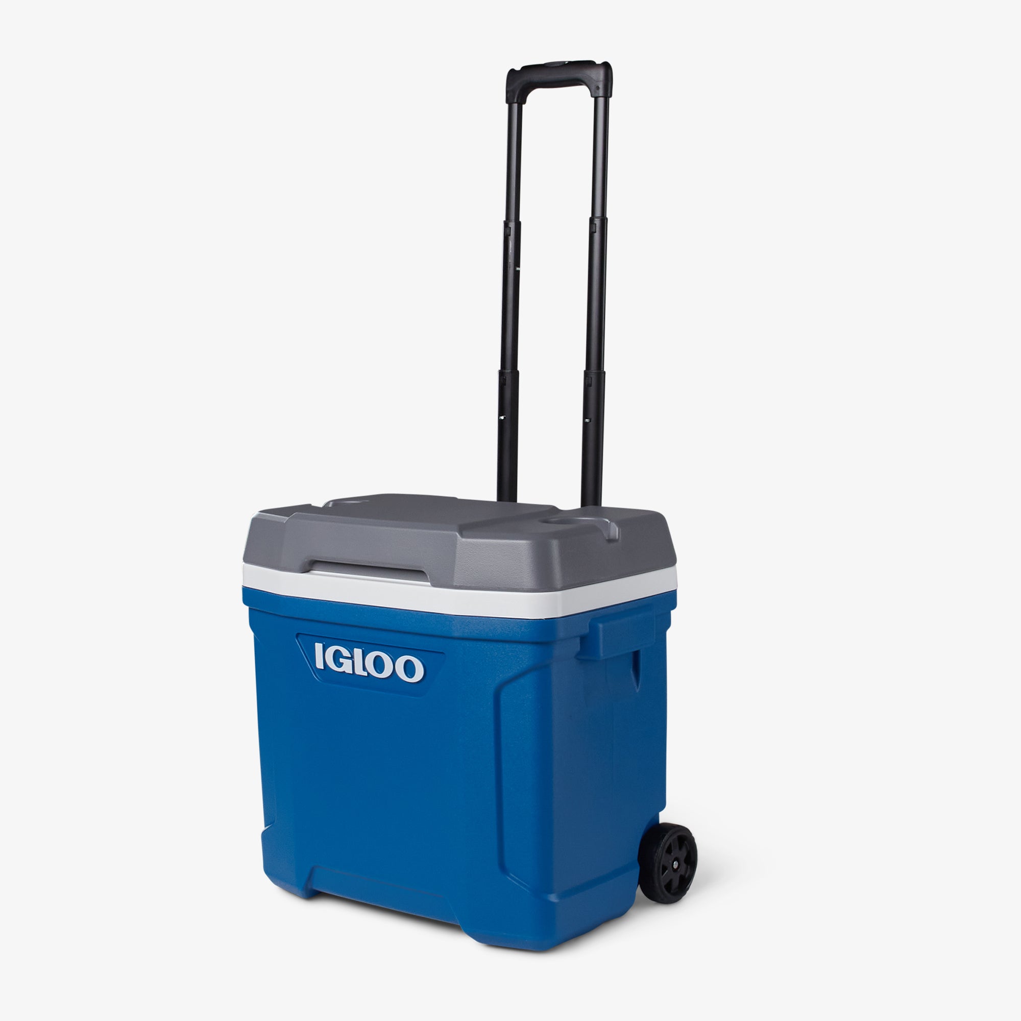 30 Qt Latitude Rolling Cooler - Heavy Duty Ice Chest for Camping, Beach, Tailgating & Outdoor Adventures