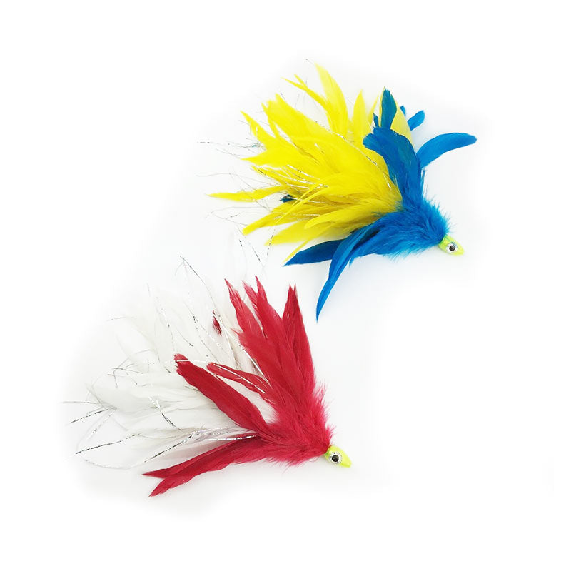 Rok Max Shark Tube Flies for Fly Fishing - Premium Saltwater Fishing Lures for Tarpon, Tuna & Big Game Fish - Ideal for Deep Sea & Offshore Angling Adventures