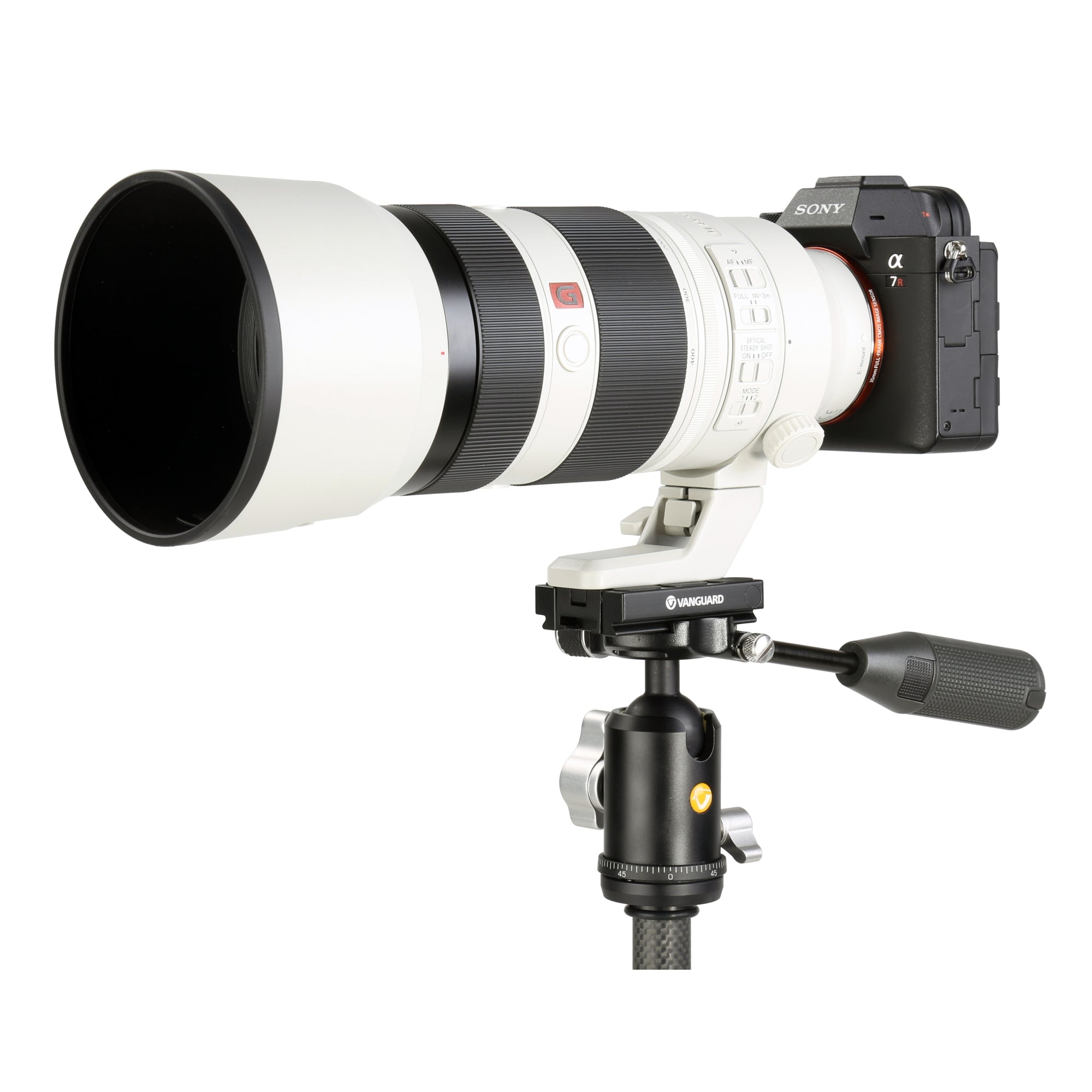 VEO BP 50T Professional Ball Head with Handle - Compatible with DSLR Cameras, Smartphones & Tripods - Perfect for Photography, Vlogging & Outdoor Shooting