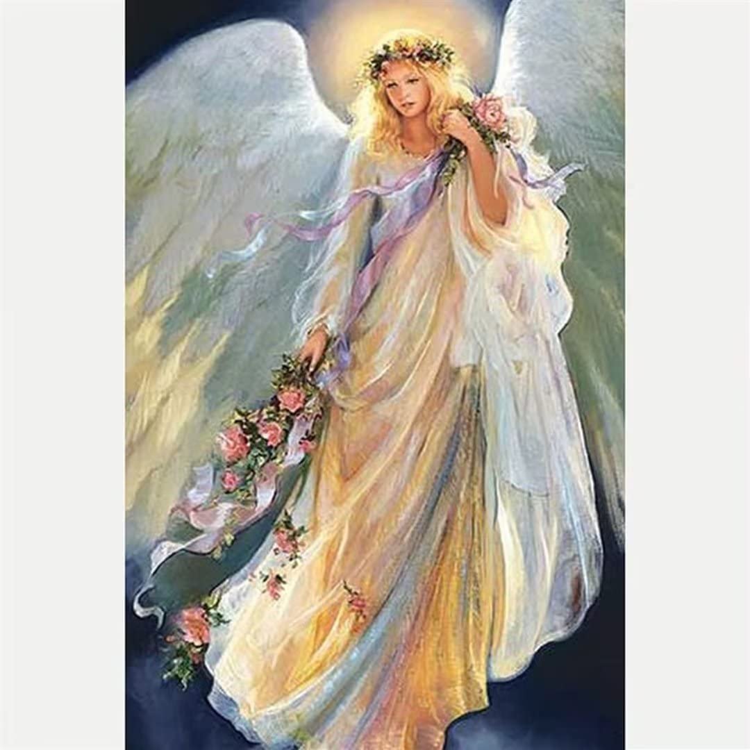 1000 Piece Jigsaw Puzzle for Adults - Angel Girl Classic 3D Puzzle, DIY Home Decor Gift (38x26cm) - Perfect for Family Game Night, Stress Relief & Wall Art Display