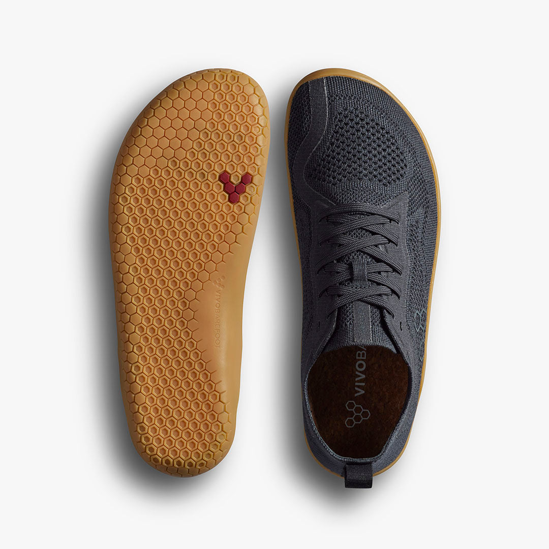 Vivobarefoot Women's Primus Lite Knit Natural - Barefoot Shoes for Women | Lightweight & Flexible Minimalist Footwear | Perfect for Running, Yoga & Everyday Wear