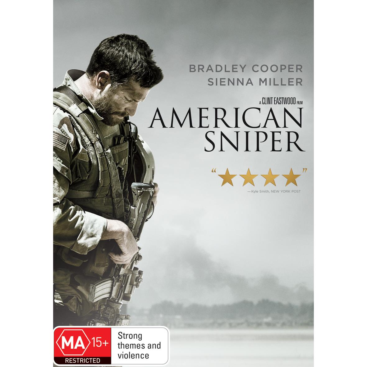 American Sniper DVD - Complete Movie Collection | Action War Film | Perfect for Home Theater & Military Movie Nights