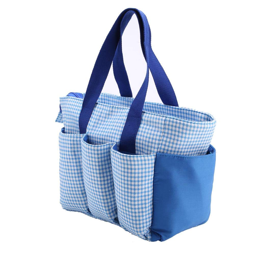 Portable Knitting Tote Bag - Yarn Storage Organizer for Small Projects, Sewing Tools & Craft Supplies | Perfect for Knitting, Crocheting & DIY Crafts On-The-Go