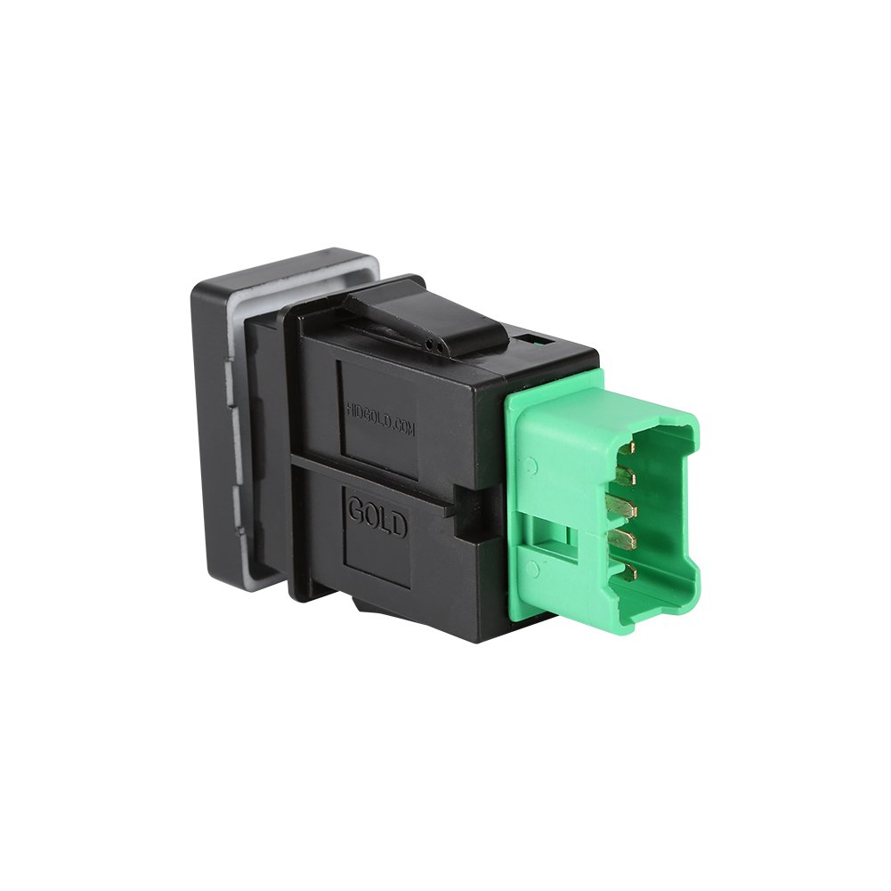 Keenso Auto Front Fog Light Switch for Suzuki SX4 Swift Grand Vitara 2006-2012 - Black Push Button Car Fog Light - Perfect for Night Driving & Foggy Conditions
