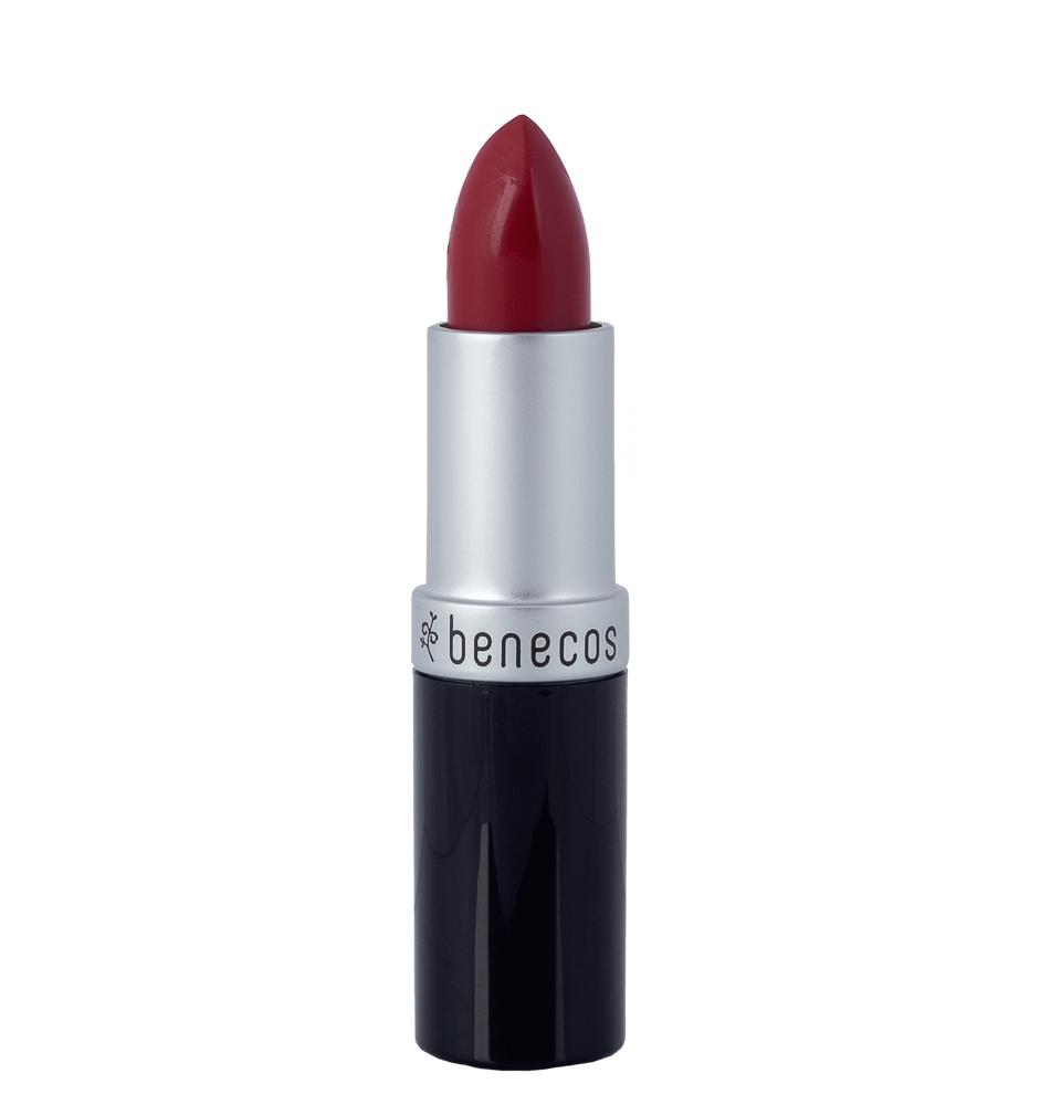 Benecos Natural Vegan Lipstick - Cruelty-Free & Long-Lasting Color for Everyday Wear | Perfect for Work, Date Night & Special Occasions