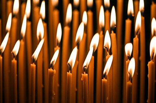 Premium 100% Pure Beeswax Candles - Organic Handmade 4-Hour Burn Time, 11