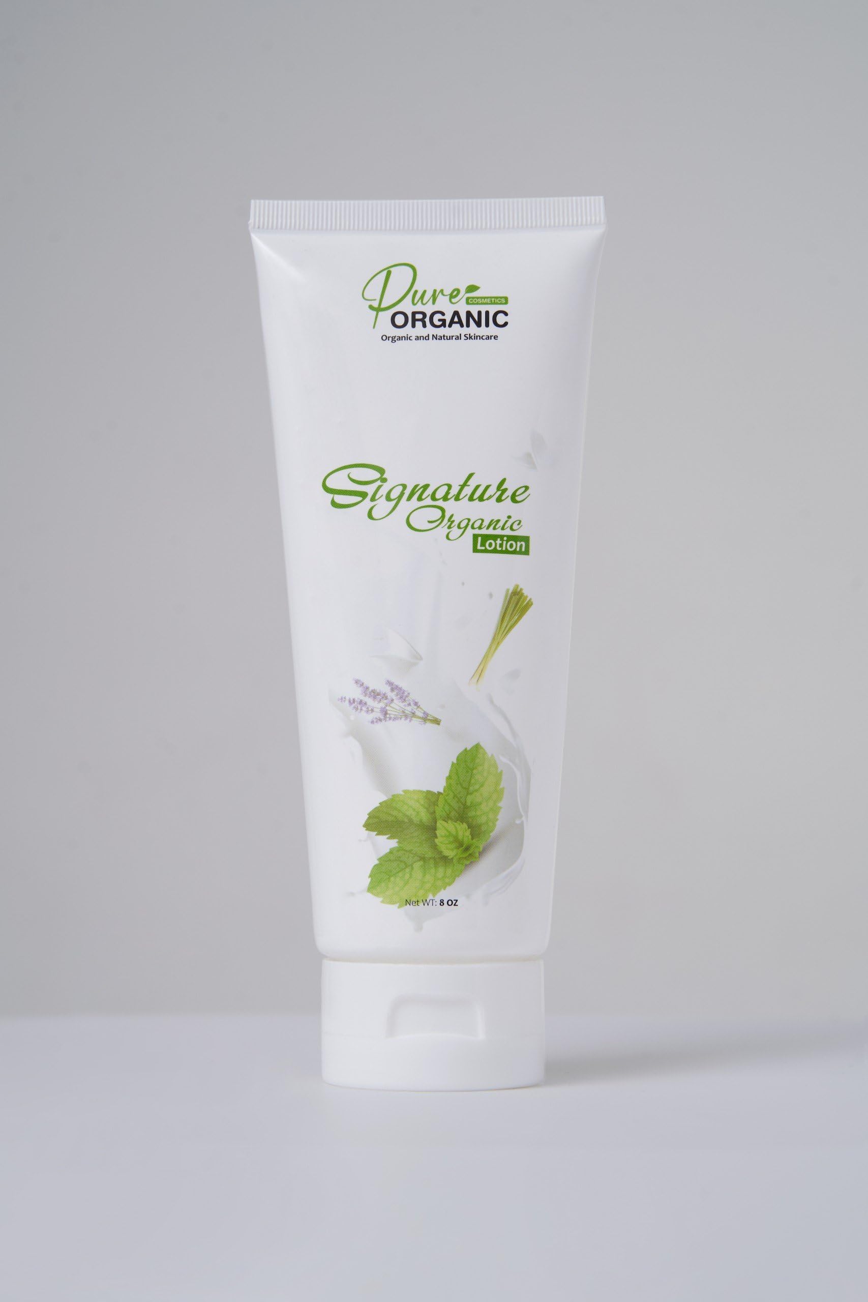 Signature Lotion 8 Oz - Natural Moisturizing Body Lotion with Jojoba Oil & Chamomile Extract for Soft, Hydrated Skin | Perfect for Daily Use, Dry Skin Relief & Spa Day Self-Care