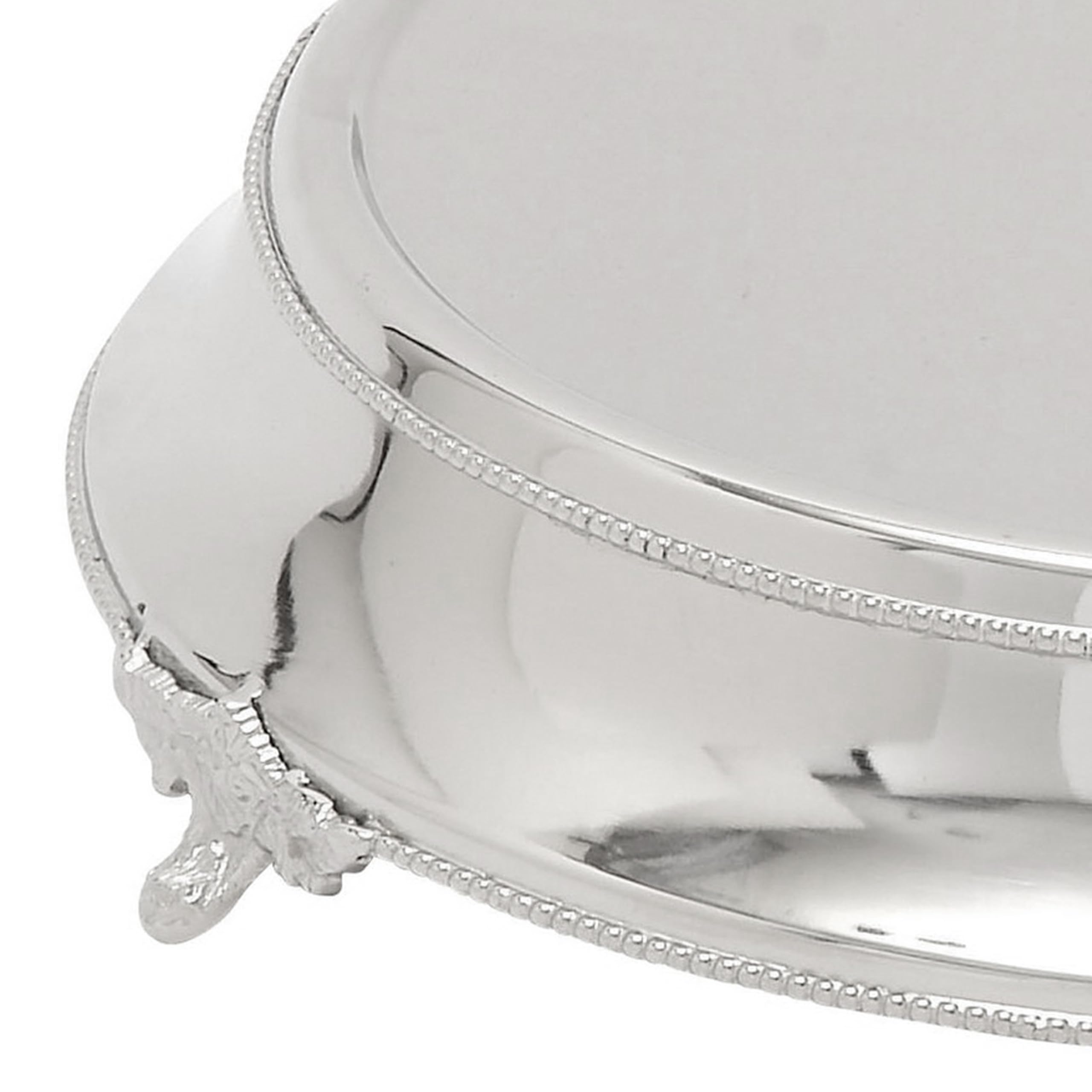 Urban Designs Event Essentials Round Display Cake and Dessert Stand - Elegant Serving Tray for Weddings, Birthday Parties & Buffet Displays