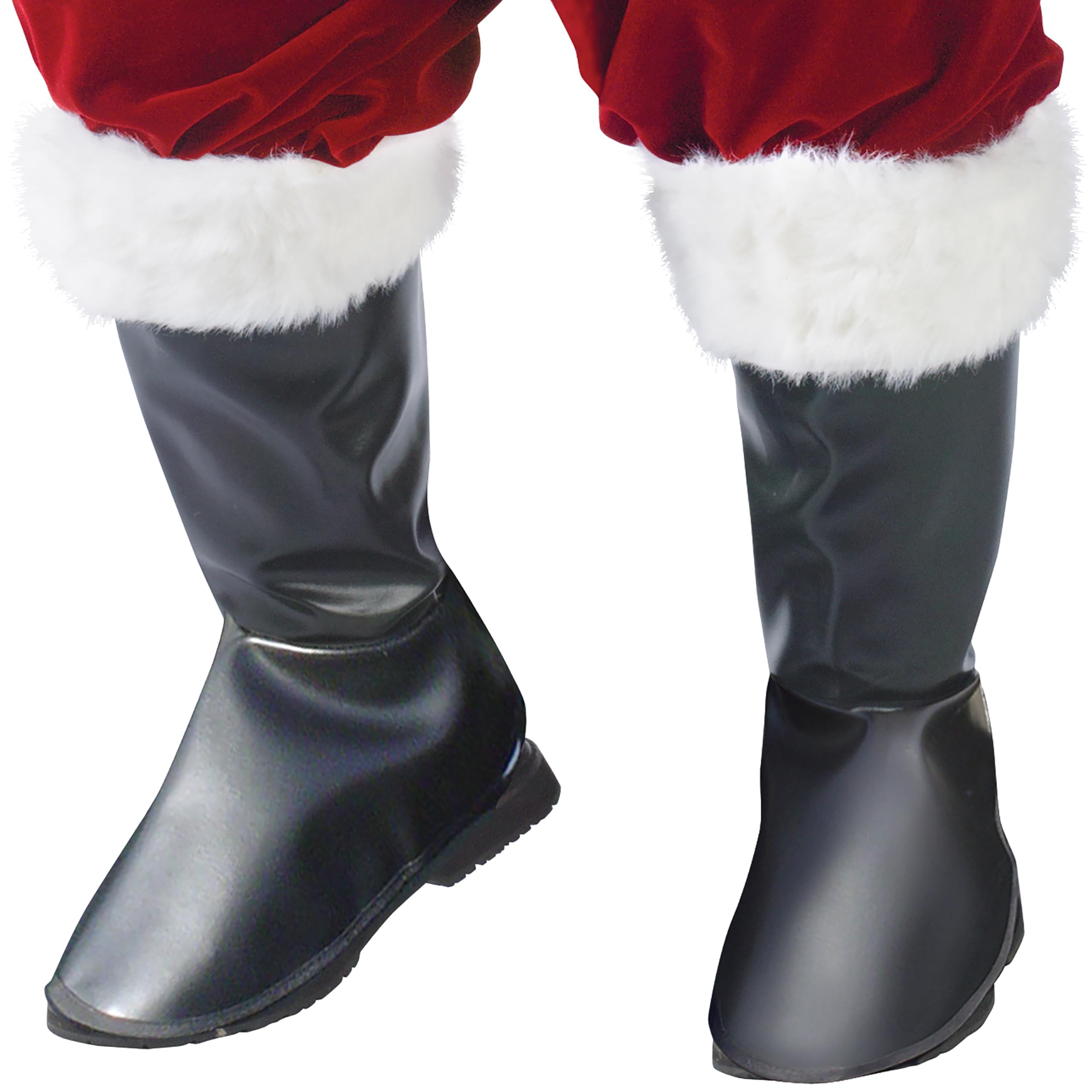 Men's Adult Ultra Velvet Santa Costume - Premium Christmas Party Outfit for Holiday Events, Family Gatherings & Festive Celebrations