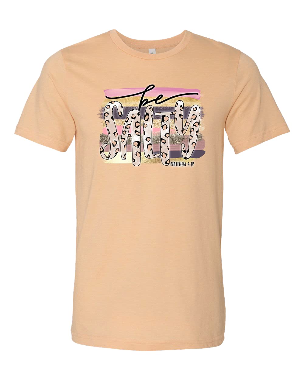 Best Christian T-Shirts - Be Salty Shirt with Matthew 5:13 Bible Verse - Inspirational Religious Clothing for Men & Women - Perfect for Church, Bible Study & Everyday Faith Wear