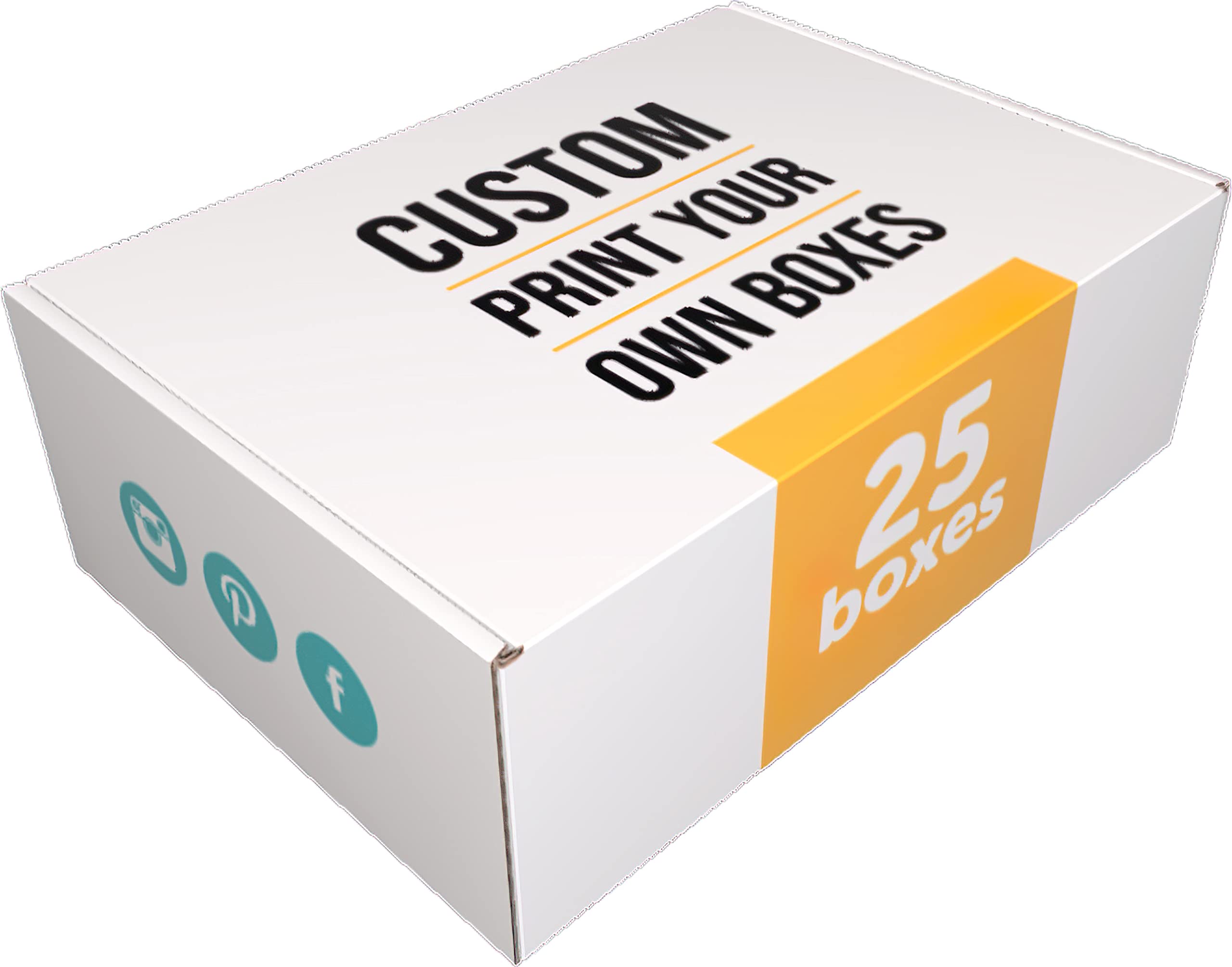 Custom Printed Shipping Boxes 11x8x4 Inches - Personalized Packaging with Your Logo & Design - Perfect for Ecommerce, Subscription Boxes & Product Shipments