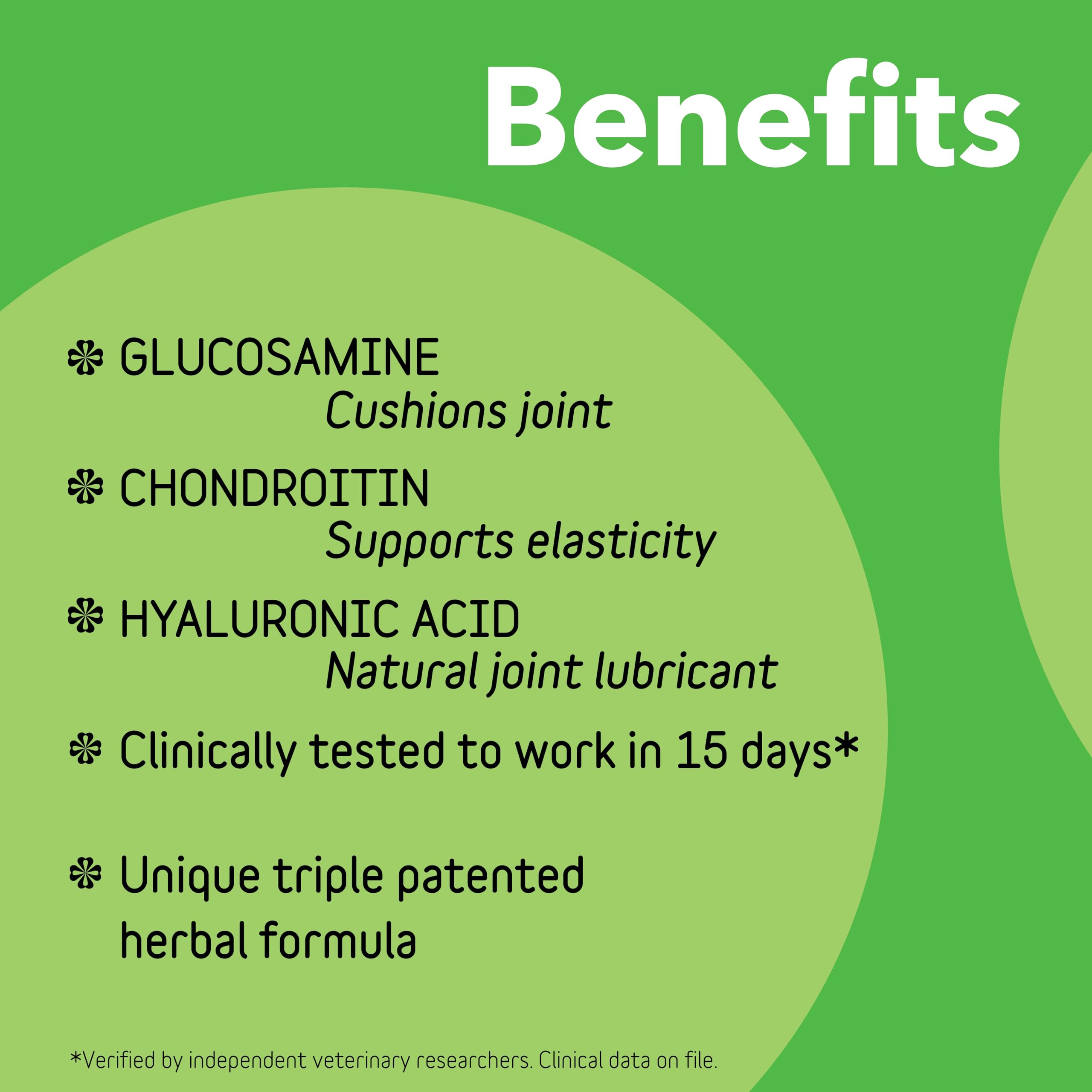 InClover Connectin Natural Hip & Joint Supplement for Dogs with Glucosamine, Chondroitin & Hyaluronic Acid - Soft Chews for Dog Mobility, Joint Comfort & Active Lifestyle Support (300 Count) - Ideal for Senior Dogs & Active Breeds