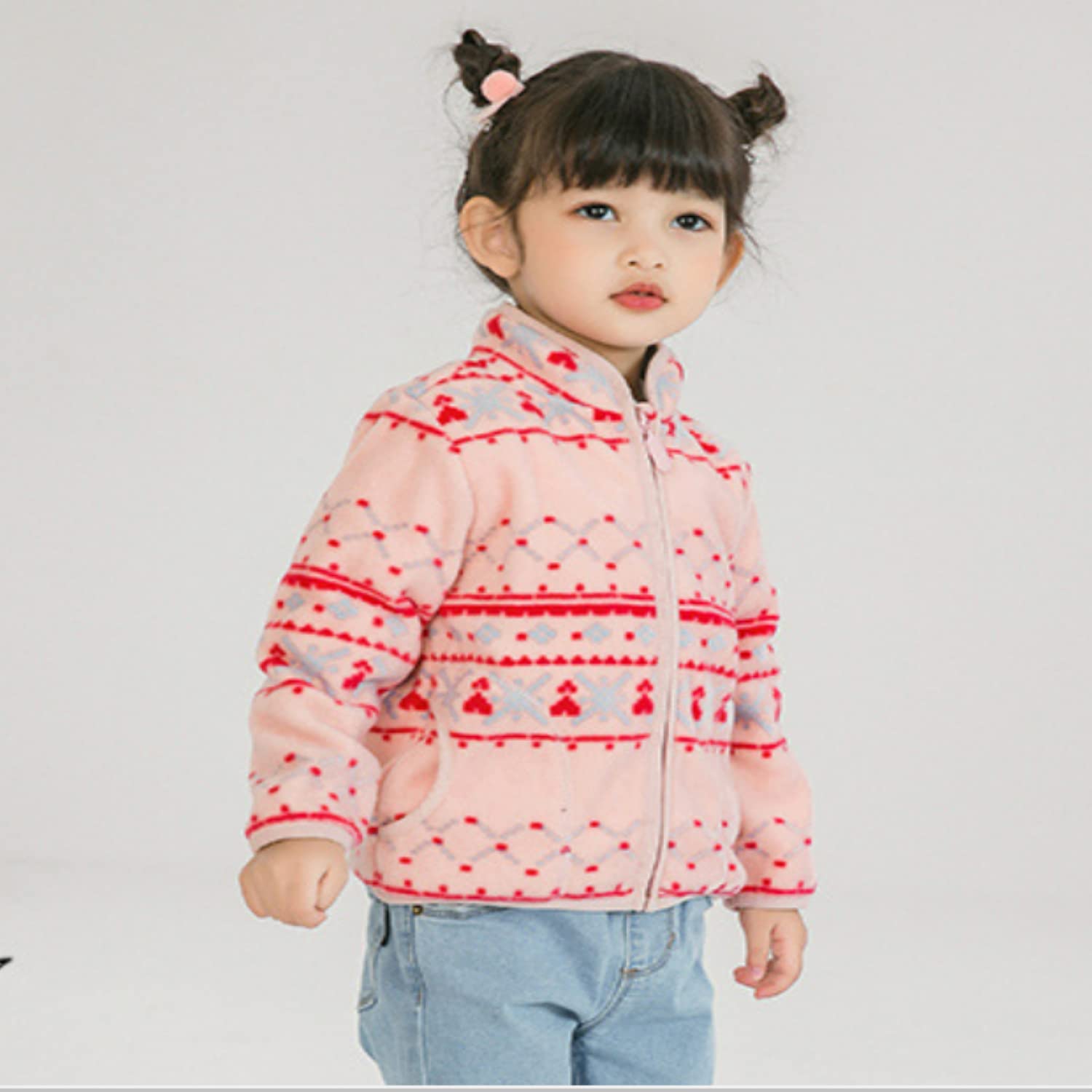 Boys' Fleece Jacket with Full Zipper & Fun Prints - Warm Winter Outerwear for Toddlers (Ages 2-5) - Perfect for Playdates, Preschool & Outdoor Adventures