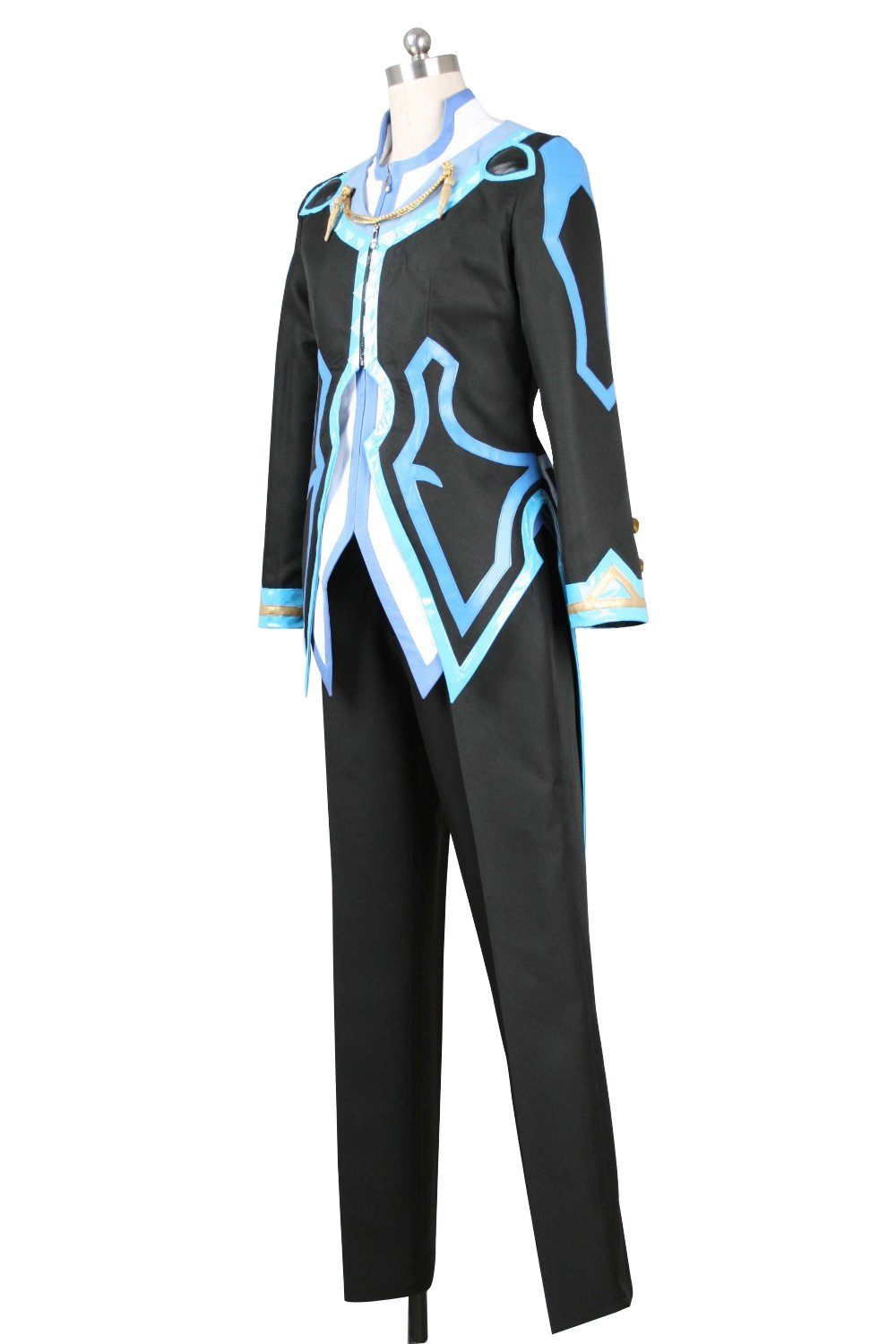 Jude Mathis Black Uniform Battle Suit - Official Halloween Cosplay Costume for Anime Fans & Game Characters | Perfect for Conventions, Cosplay Events & Themed Parties