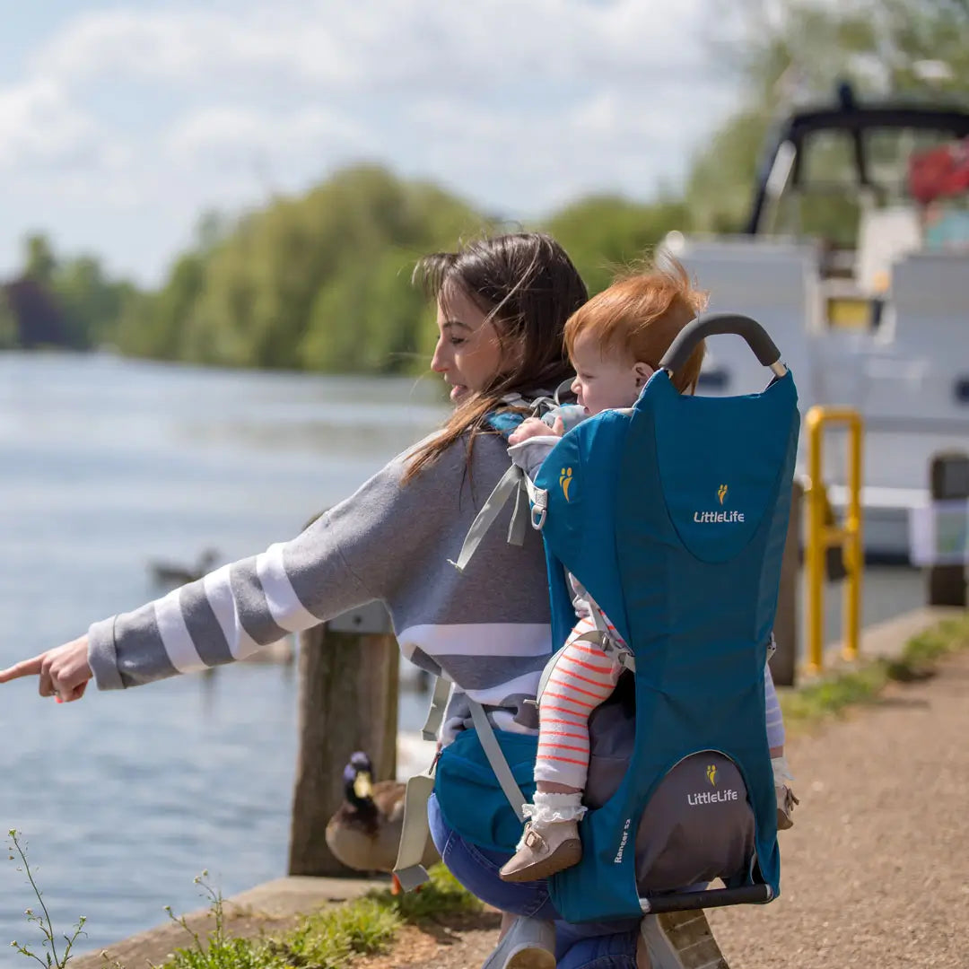 Littlelife Ranger S2 Child Carrier Backpack - Lightweight & Ergonomic Hiking Baby Carrier for Outdoor Adventures, Travel & Family Walks