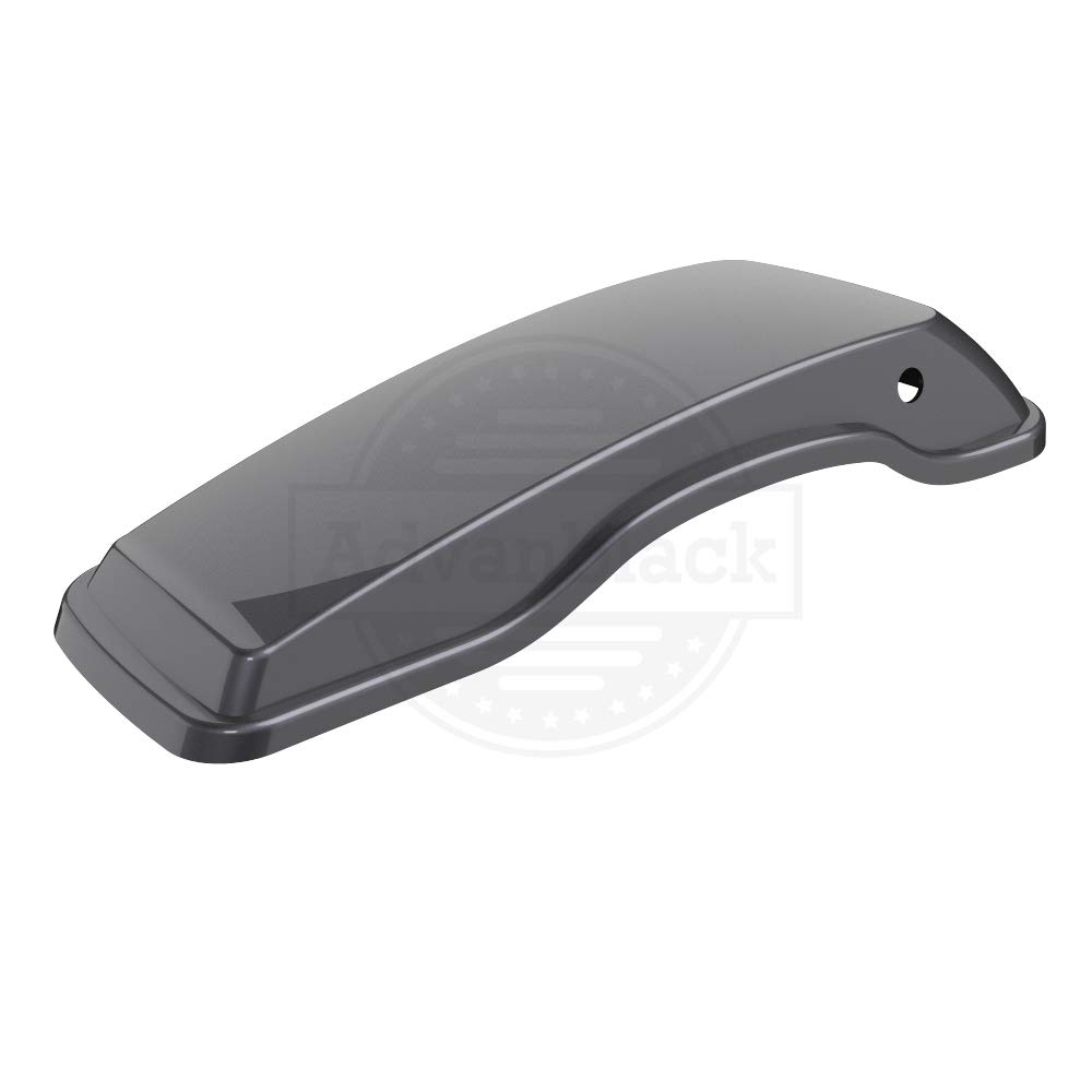 Moto Onfire Motorcycle Saddlebag Lids Replacement - Compatible with Harley Touring Street Glide & Road Glide Special 2014-2020 Models (Smoke Gray) - Durable ABS Plastic, Weatherproof Design for Long Rides & Road Trips