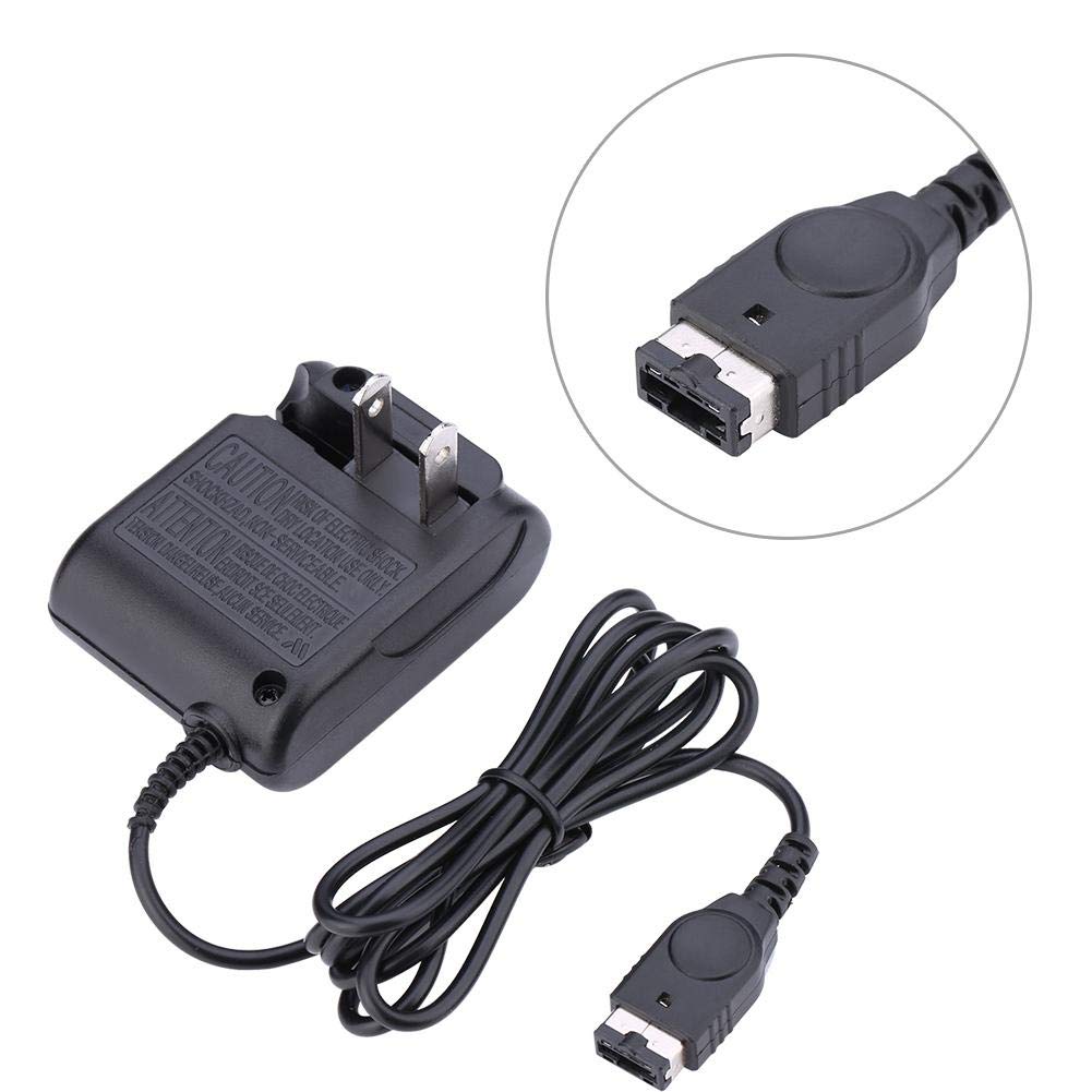 Portable Charger Adapter for Gameboy Advance SP - US 2-Pin Plug AC Power Adapter Compatible with GBA, Gameboy & Gameboy Advance | Perfect for Travel, Gaming On-The-Go & Home Use