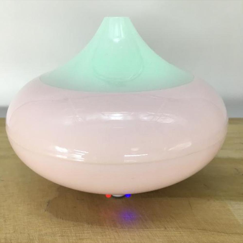Soft Pink Aroma Diffuser with LED Lights - Perfect for Home, Office, and Yoga Relaxation