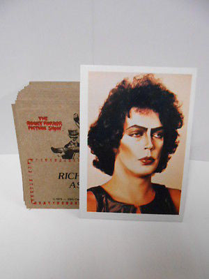 Vintage 1978 Rocky Horror Picture Show Movie Cards Set - Collectible Film Memorabilia for Fans & Halloween Party Decor
