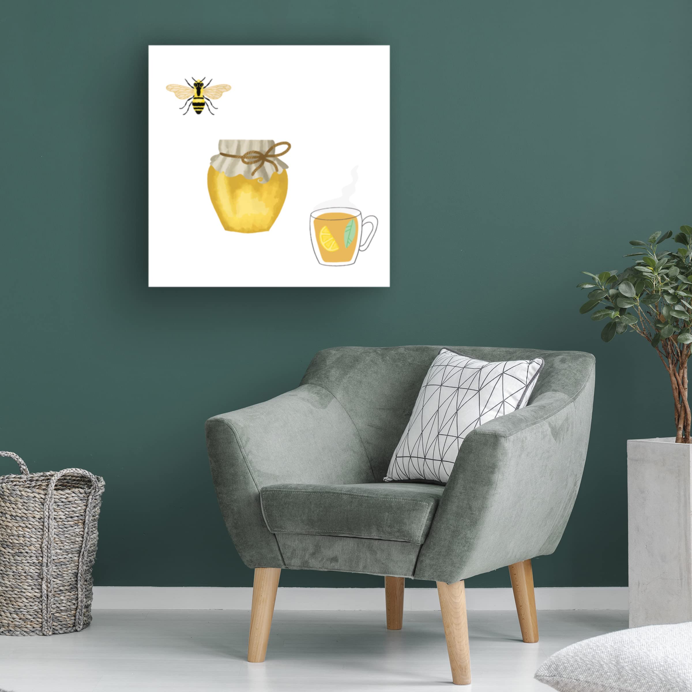 Trademark Fine Art 'Flower Petals 13' Canvas Wall Art by Fiorella - Modern Floral Home Decor for Living Room, Bedroom & Office