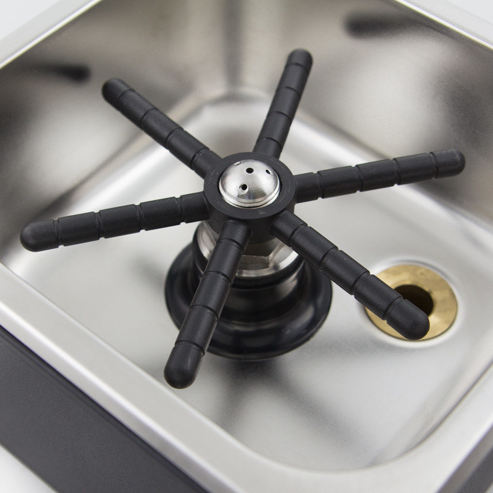 NSF Approved Countertop Bar & Cafe Rinser - 6 x 6 Inches, Perfect for Commercial Kitchens, Coffee Shops, and Home Bars