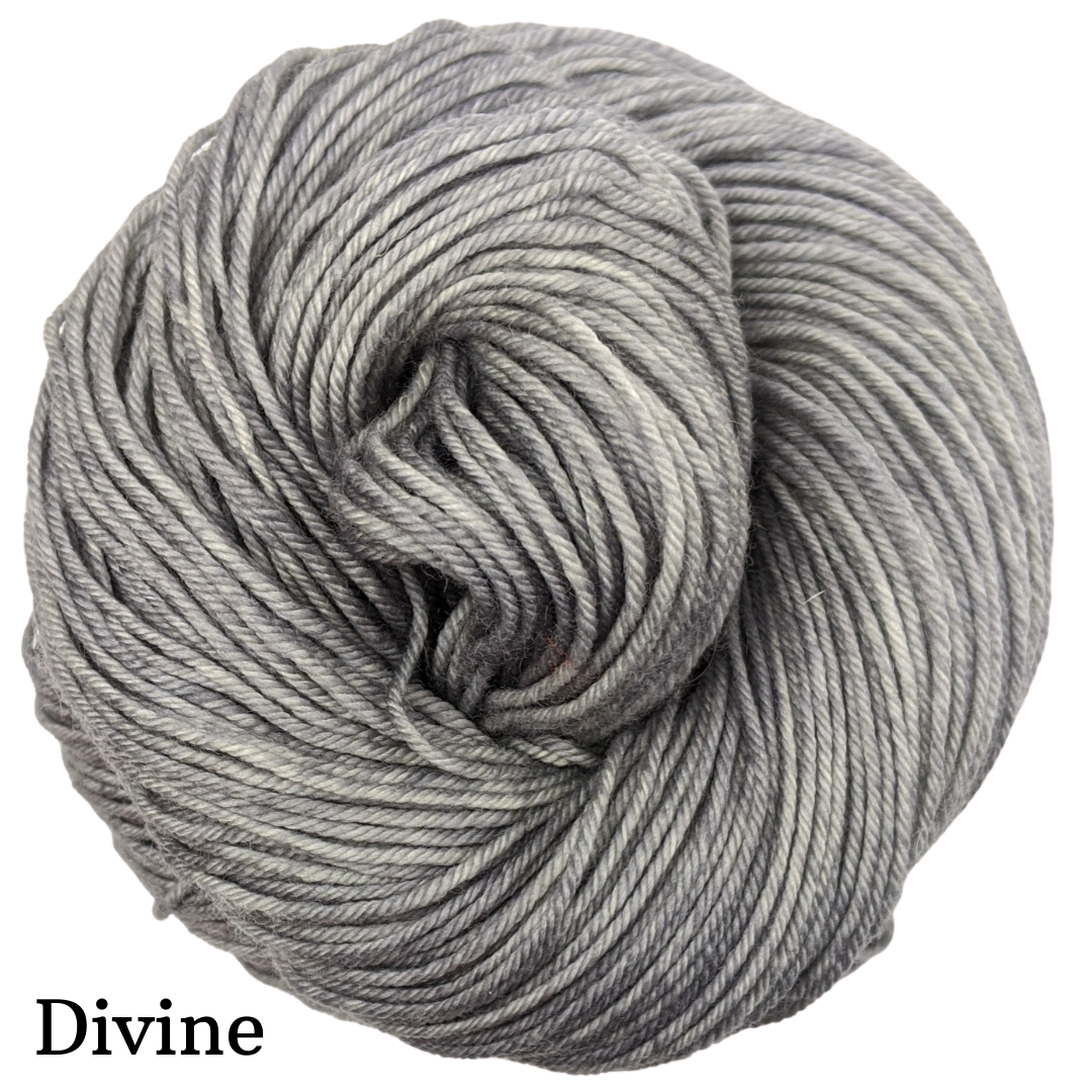 Knitcircus Yarns - Premium Chimney Sweep Semi-Solid Hand-Dyed Yarn Skeins | Custom Color Order | Perfect for Knitting, Crocheting & DIY Crafts