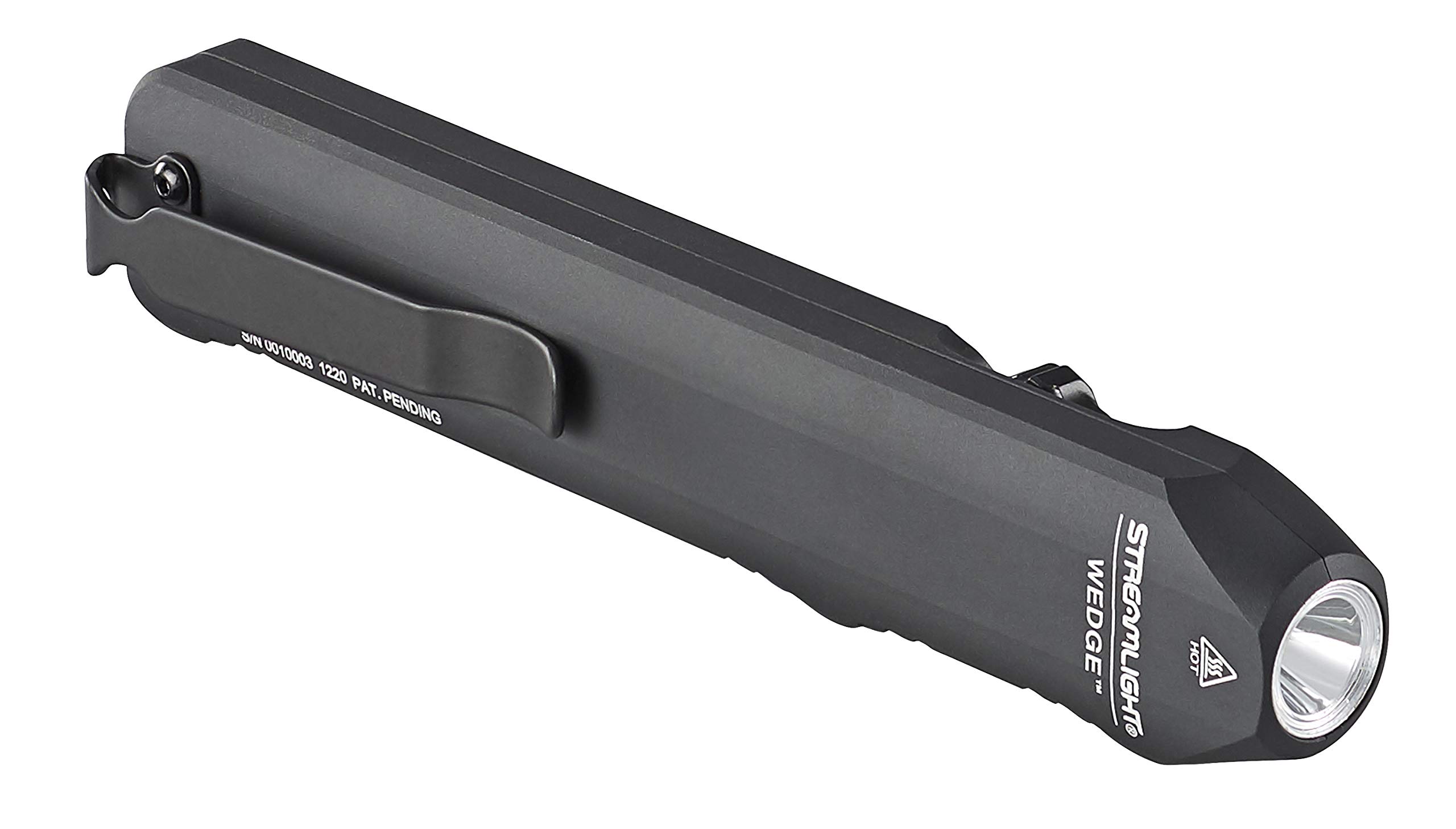 Streamlight 88810 Wedge 300-Lumen Ultra Slim EDC Flashlight with USB-C Charging & Lanyard - Perfect for Everyday Carry, Camping, Hiking & Emergency Use - Black