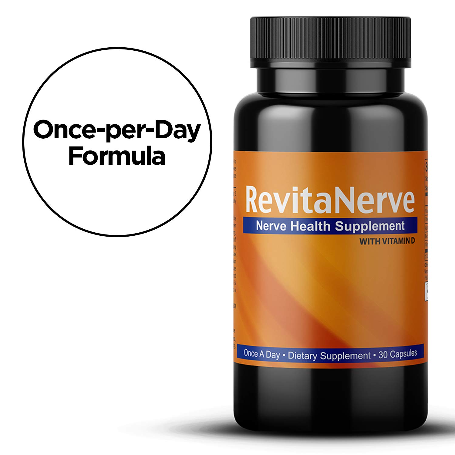 Neuropathy Nerve Support & Relief Supplement | Daily Nerve Discomfort Aid | Reduces Nerve Pain & Tingling | 120 Capsules (4-Pack) | For Diabetic Neuropathy & Sciatica Relief