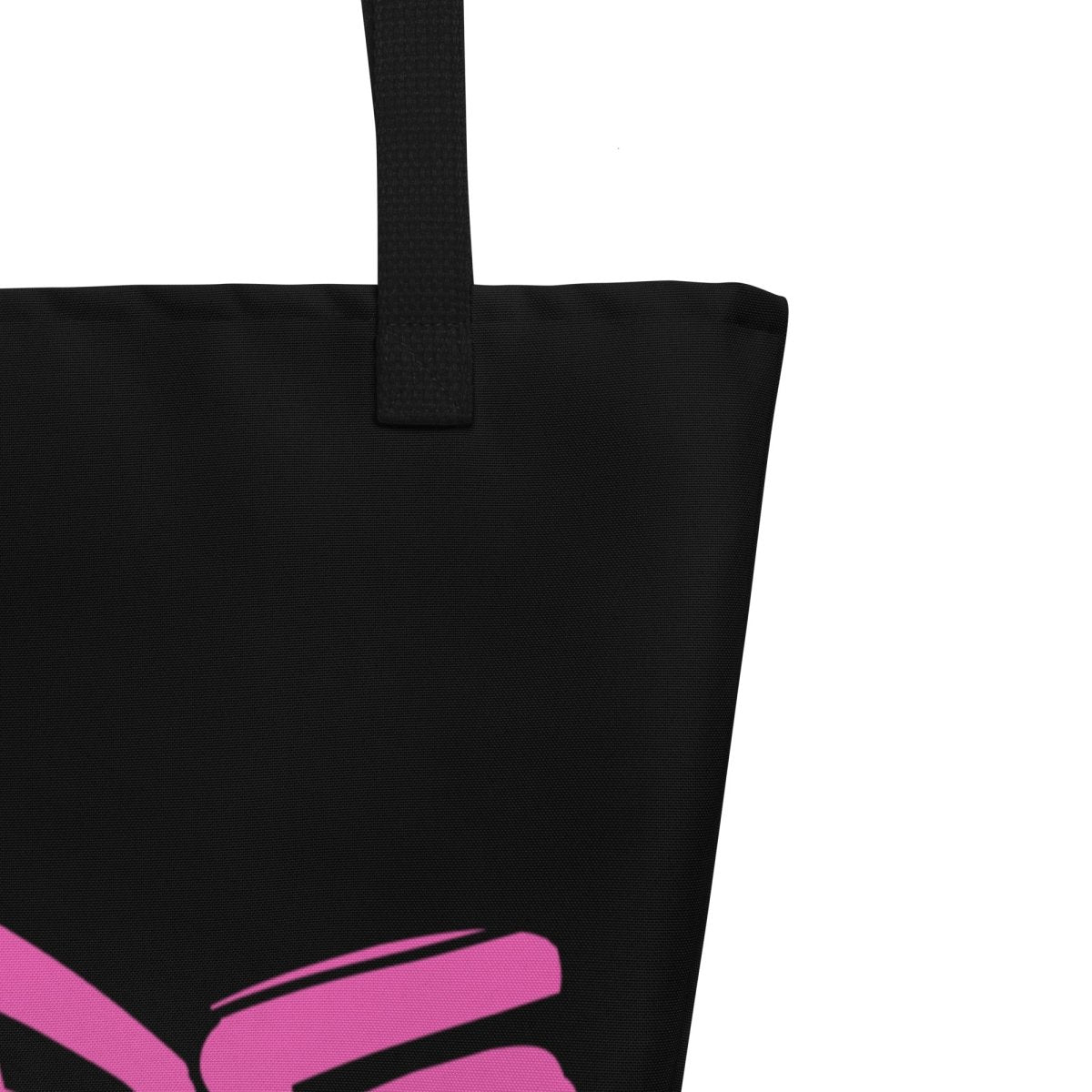 NOPE Graffiti Sobriety Symbol Large Tote Bag - Stylish Reusable Shopping Bag for Recovery Support, Groceries & Beach Outings