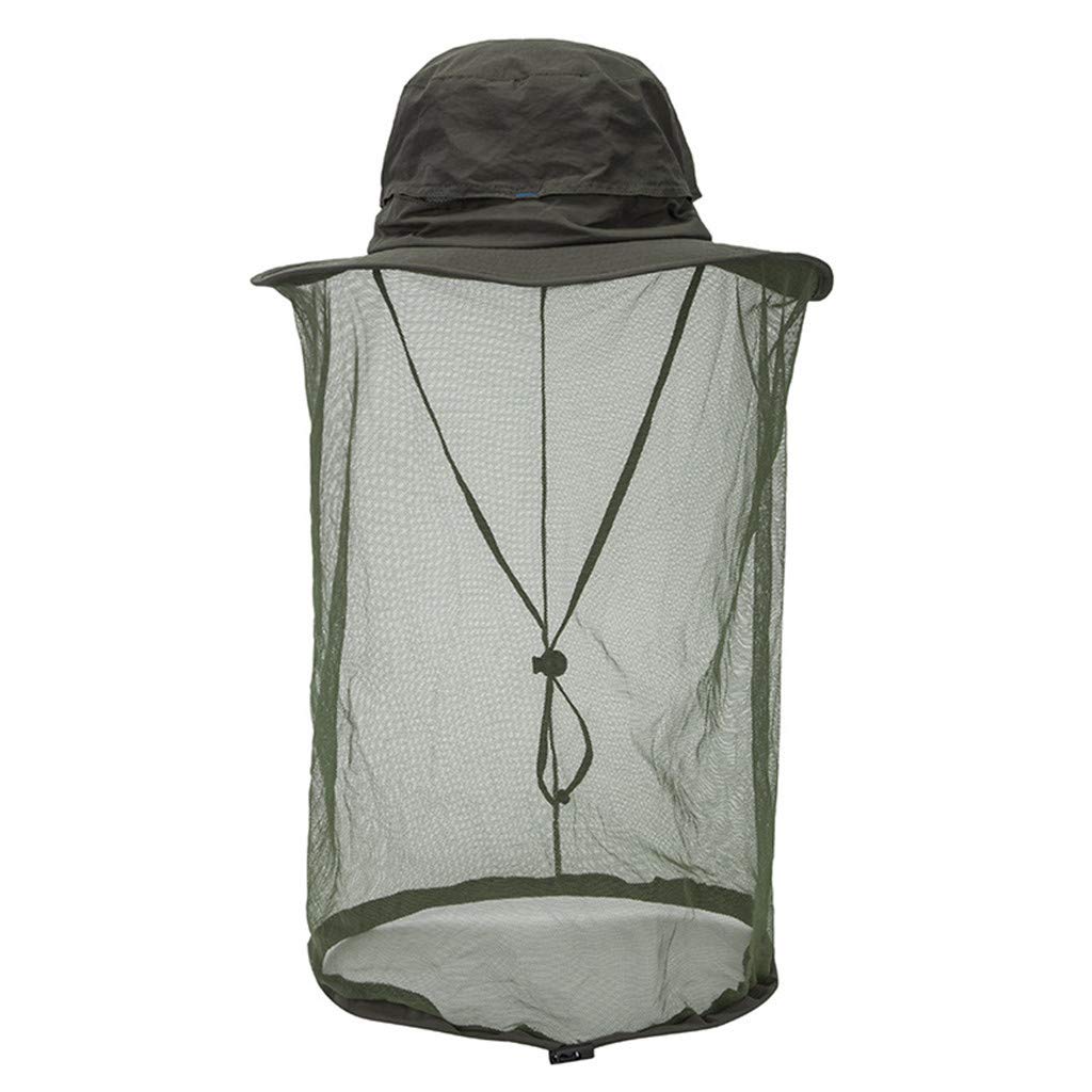 **Fishing Hat with Hidden Net Mesh - UV Protection Sun Bucket Hat for Outdoor, Beach & Fishing - Lightweight Breathable Cap for Men & Women**    *Perfect for fishing, hiking, beach trips, gardening, and outdoor adventures!*