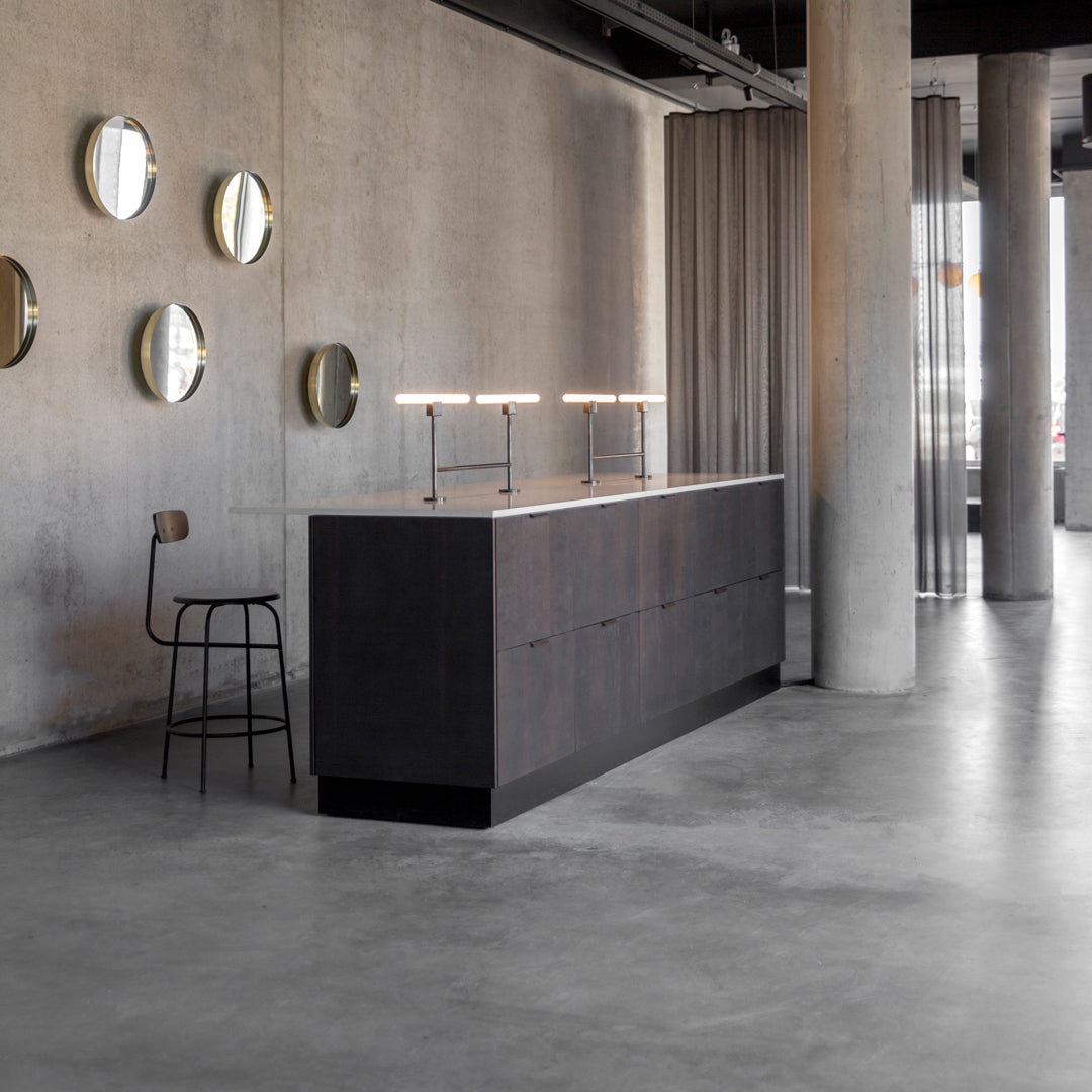 Afteroom Counter Chair - Modern Minimalist Stool for Kitchen Island, Bar & Dining - High-Quality Wooden Seat with Ergonomic Design - Perfect for Small Spaces & Contemporary Interiors
