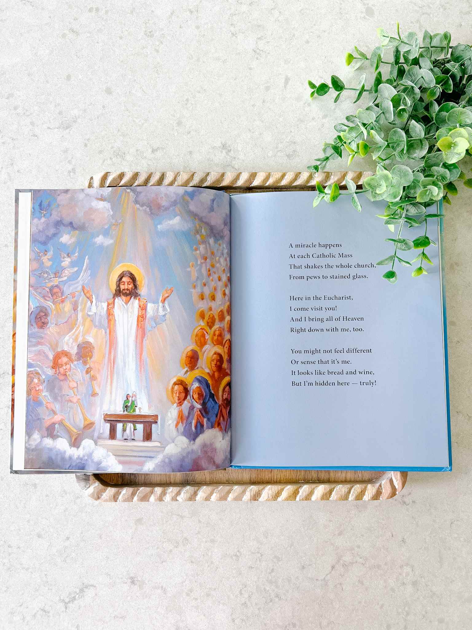 Jesus and the Miracle of Mass Book - Inspirational Christian Reading for Bible Study, Church Groups & Personal Devotion - Perfect for Catholics & Christian Faith Enrichment