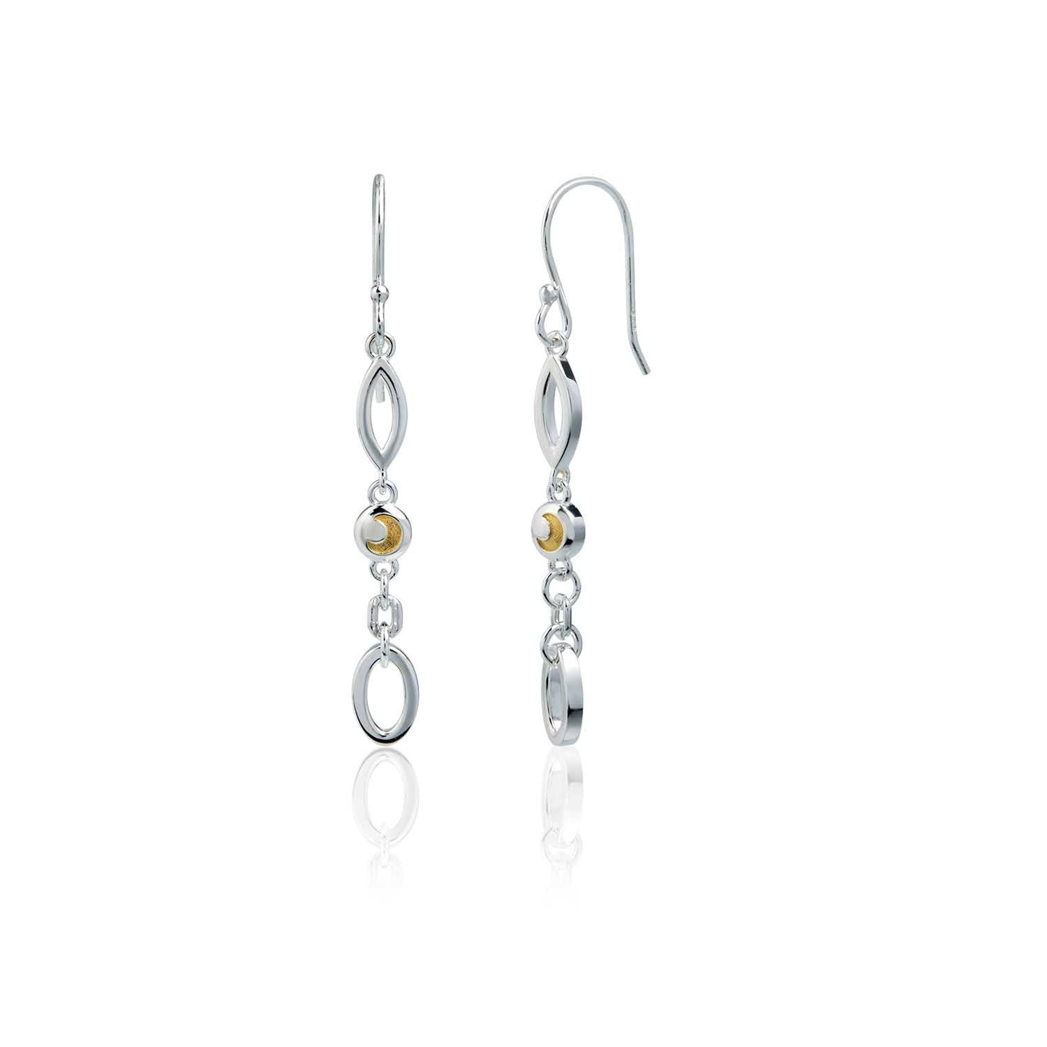 Galaxy Drop Earrings for Women - Elegant Starry Night Dangle Earrings | Perfect for Parties, Weddings & Evening Events