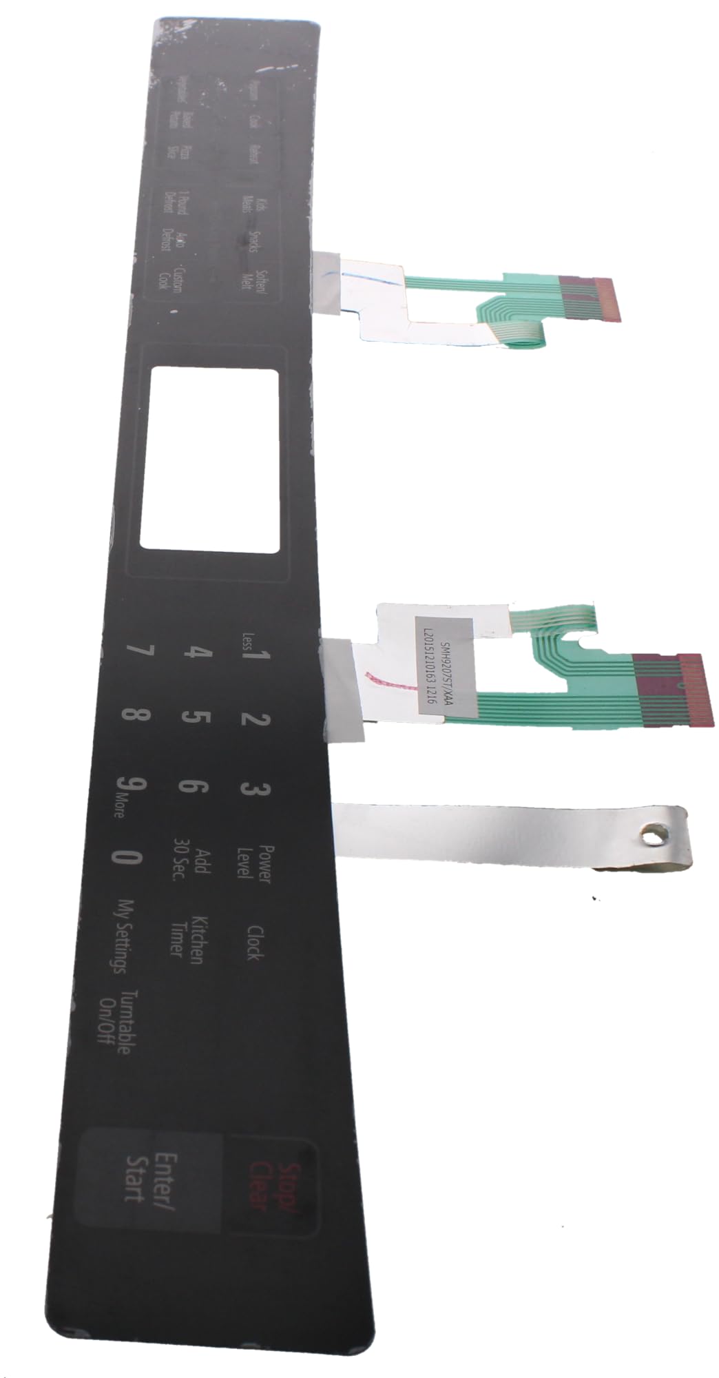 Original Samsung DE34-00333A Replacement Switch Membrane for Appliances - Compatible with Refrigerators, Washing Machines & More - Durable Keyboard Repair Part for Home Use