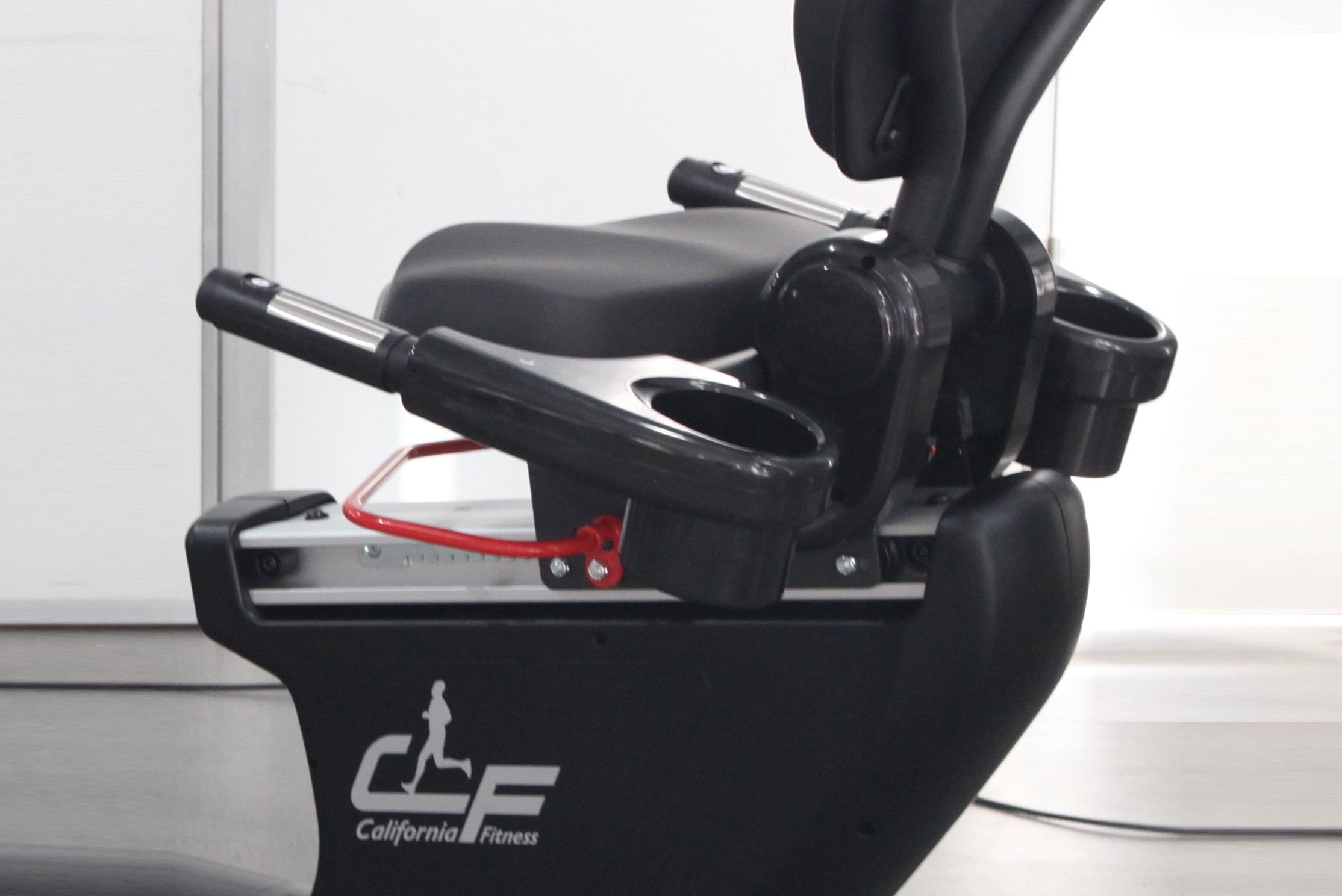 California Fitness R8 Recumbent Exercise Bike - Quiet Magnetic Resistance, LCD Display, 16 Levels Adjustable for Home Gym - Perfect for Low-Impact Cardio, Rehabilitation & Seniors Fitness
