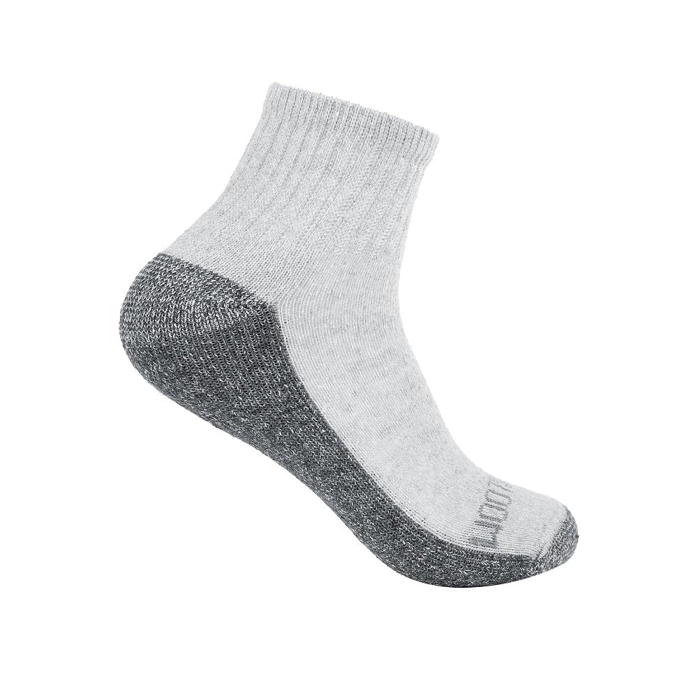 Fruit of the Loom Boys' Dual Defense Ankle Socks 10-Pack - Moisture-Wicking & Odor Control Athletic Socks for School, Sports & Everyday Wear