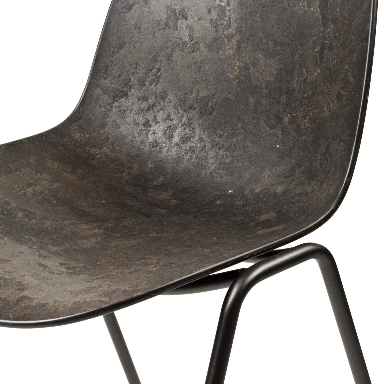 Eternity Side Chair by Mater - Modern Dining Chair for Kitchen, Living Room & Office - Sustainable Wooden Accent Chair with Ergonomic Design