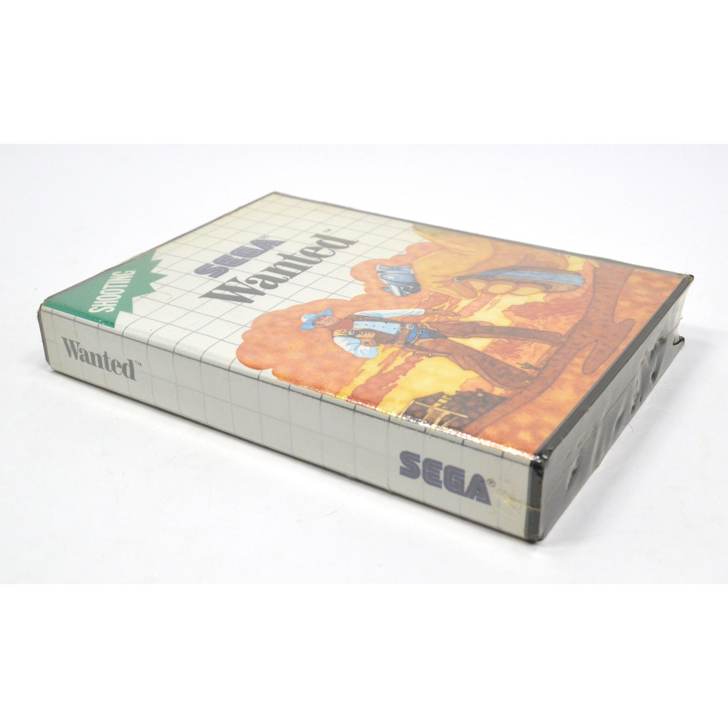 Brand New SEGA MASTER SYSTEM WANTED SMS Factory Sealed Shooting Video Game - Retro Gaming Collectible for Classic Console Enthusiasts - Perfect for Gaming Nights & Collector's Display