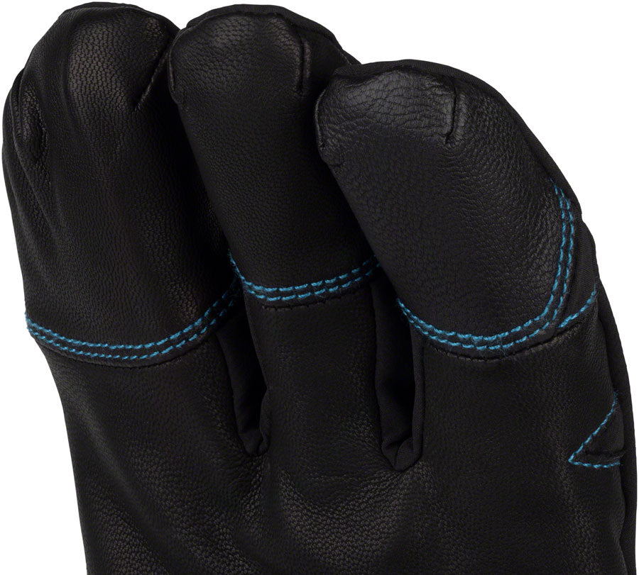 45NRTH 2024 Sturmfist 4 Lobster Style Winter Gloves - Black, Small Size | Extreme Cold Weather Cycling & Snow Sports Hand Protection
