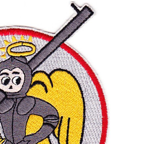 VF-53 Iron Angels Military Patch - Embroidered Morale Patch for US Navy Fighter Squadron - Perfect for Jackets, Hats & Backpacks